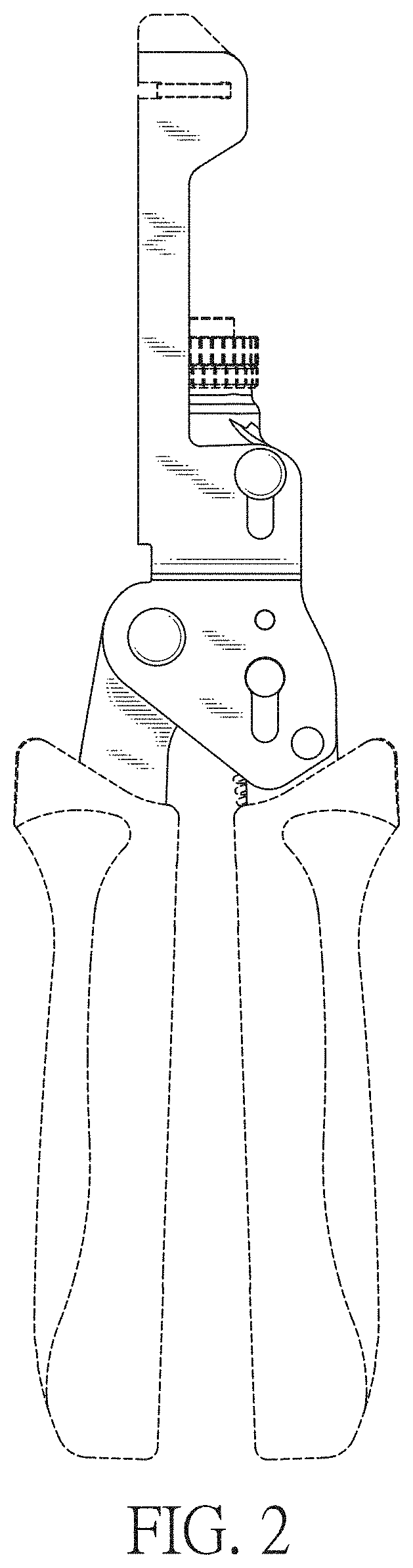 Patent USD1001603 Figure 2 – Crimping tool