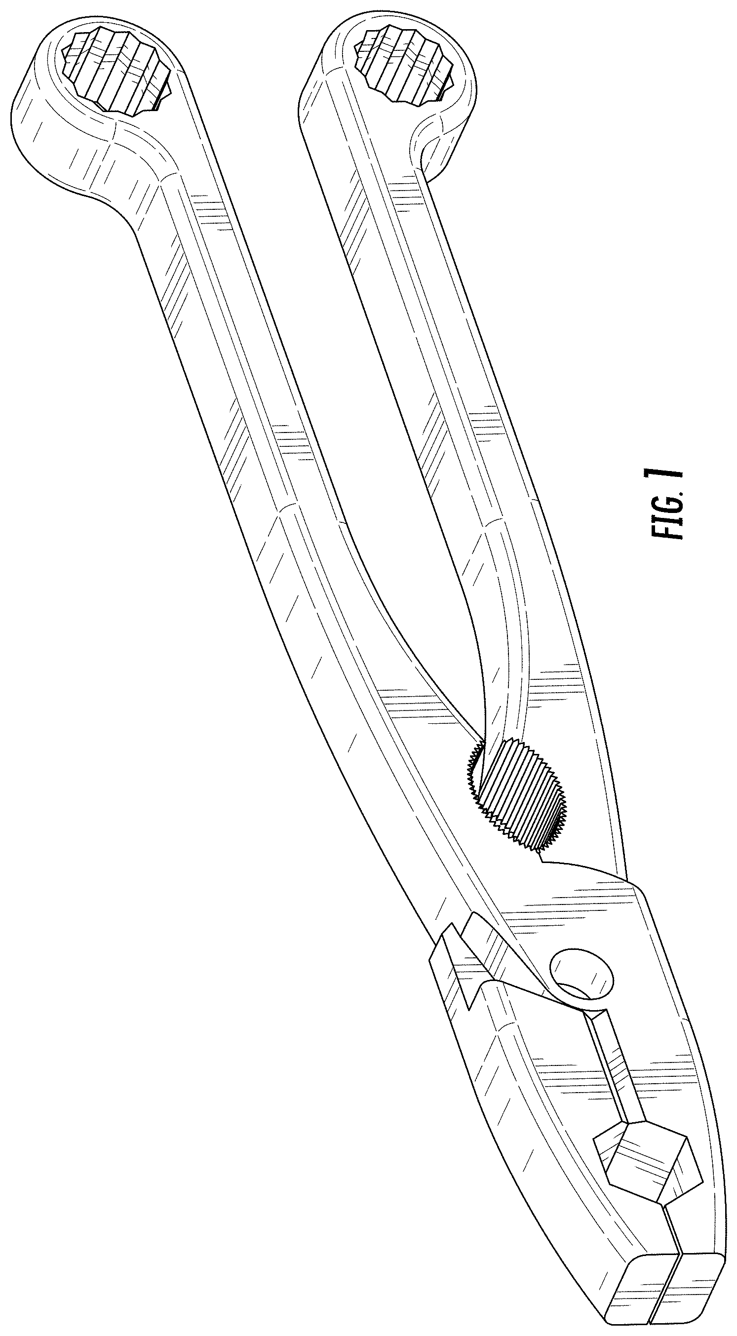 Patent USD1001605 Figure 1 – Combination plier