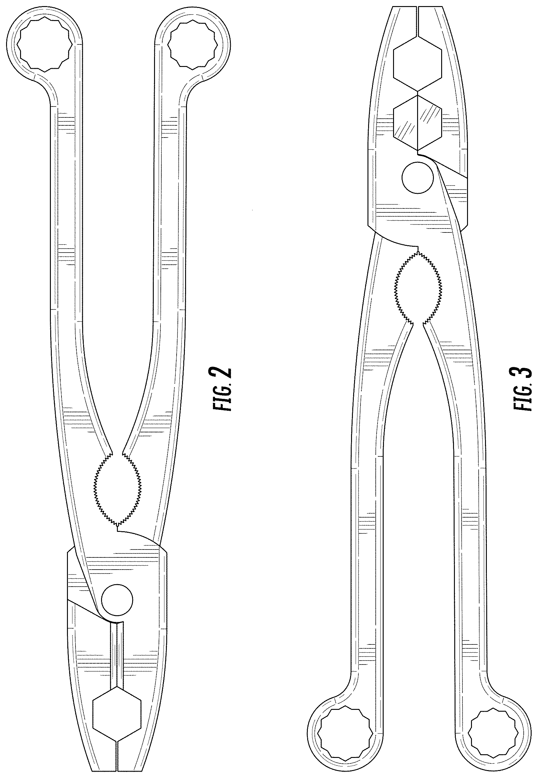 Patent USD1001605 Figure 2 – Combination plier