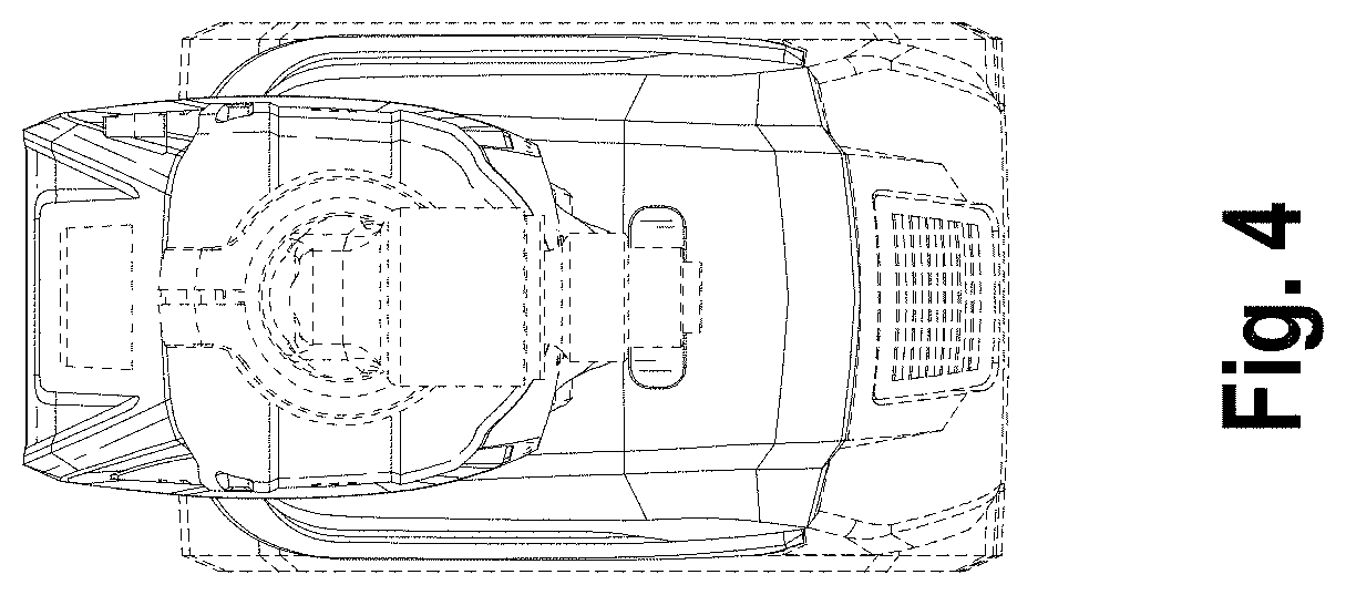 Patent USD1001606 Figure 4 – Power tool
