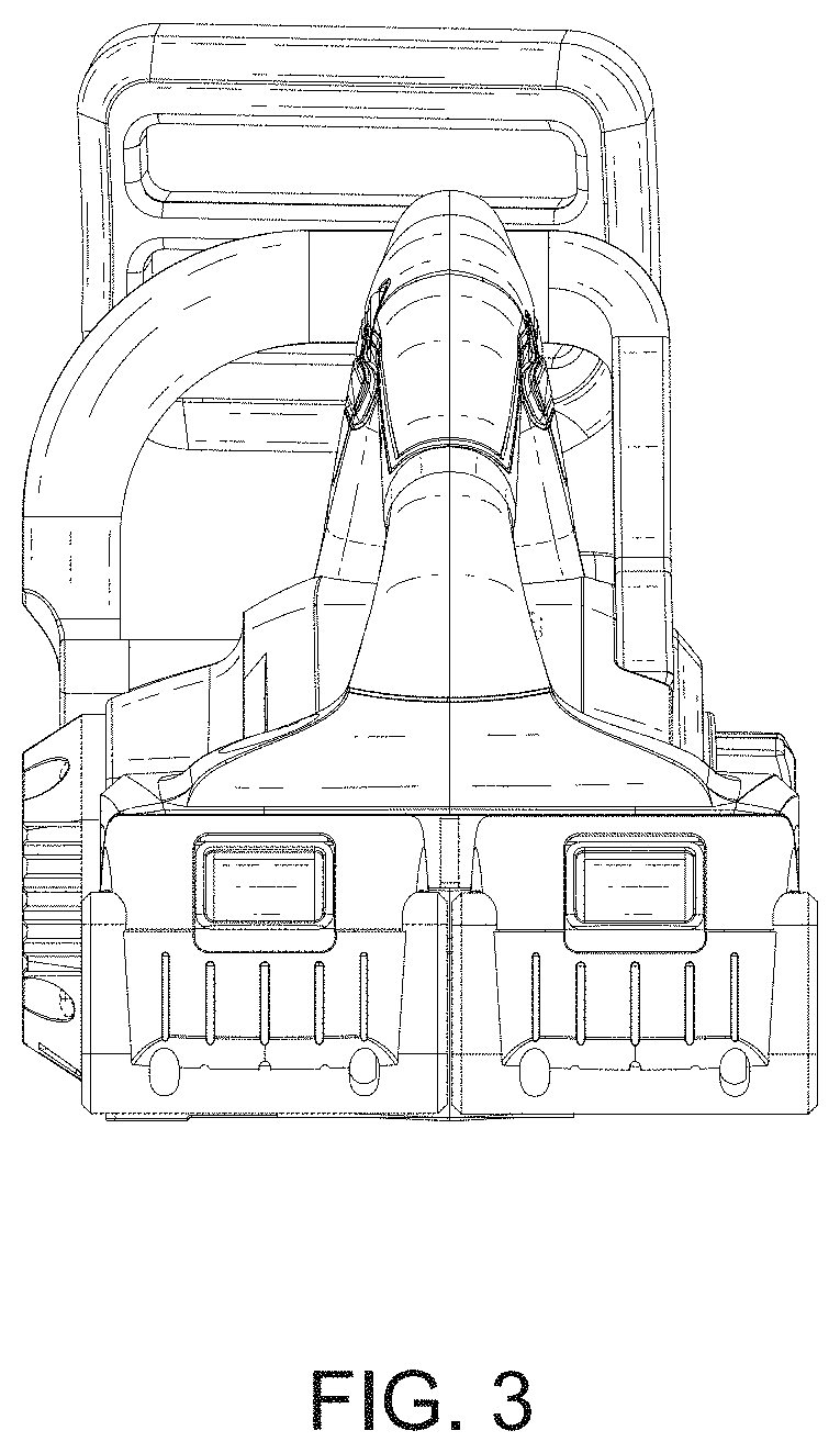 Patent USD1001607 Figure 3 – Chainsaw