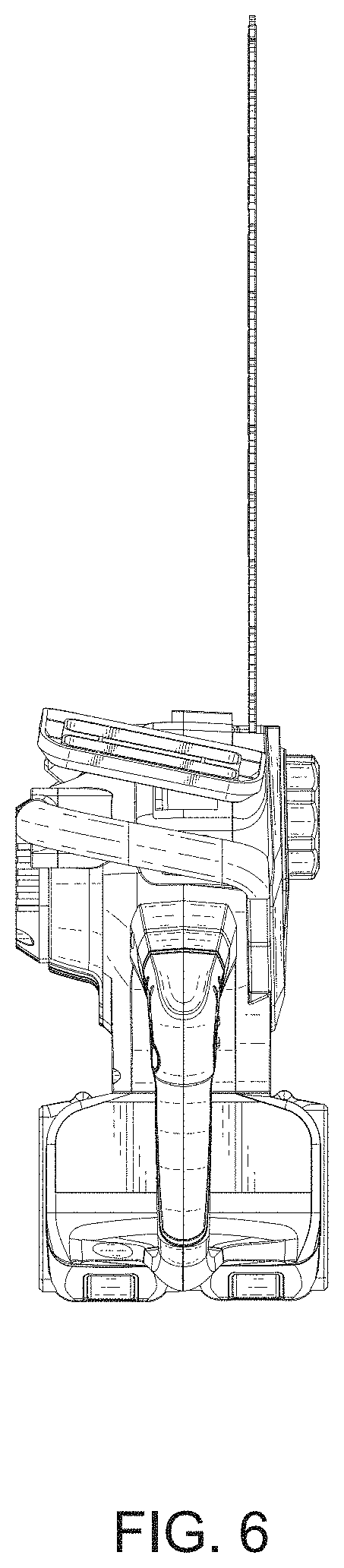 Patent USD1001607 Figure 6 – Chainsaw