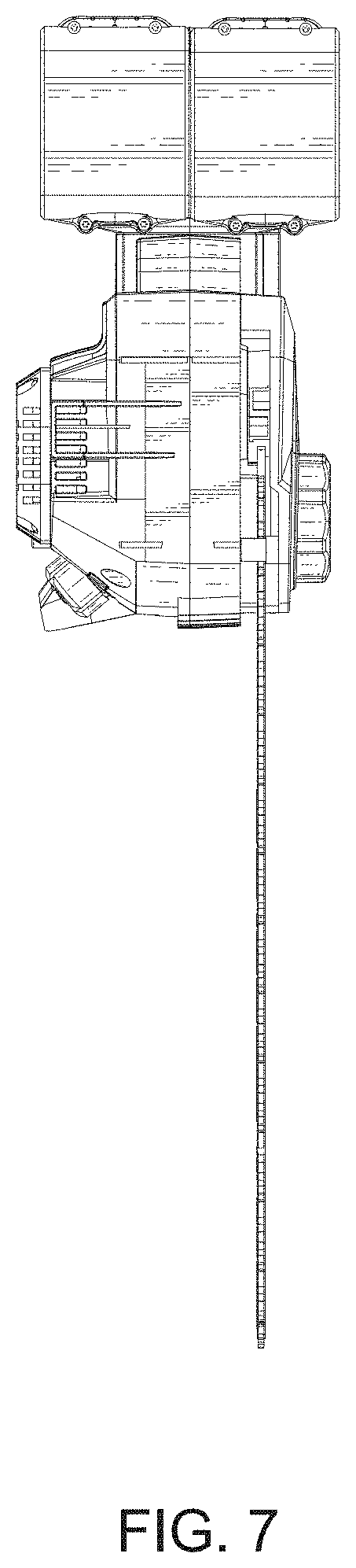Patent USD1001607 Figure 7 – Chainsaw