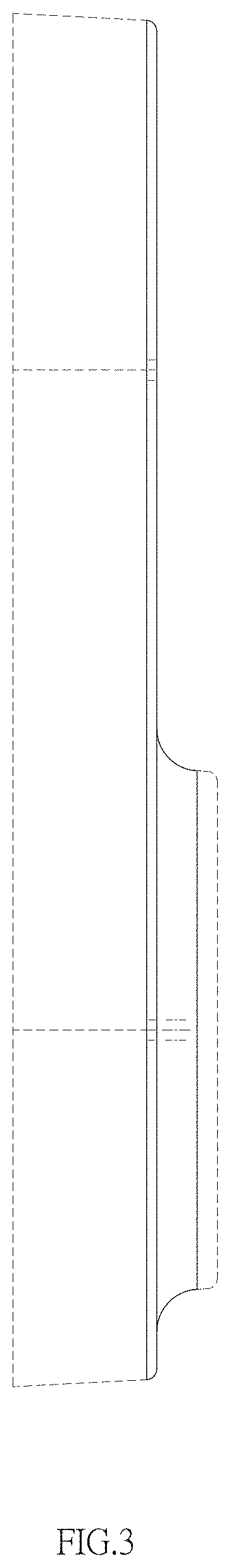 Patent USD1001615 Figure 3 – Lock escutcheon
