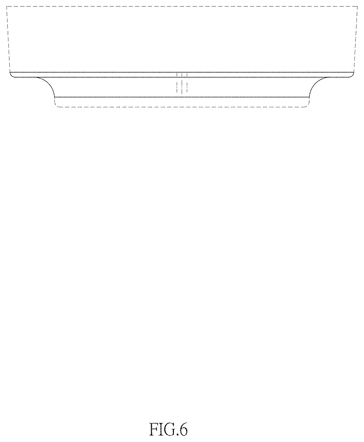 Patent USD1001615 Figure 6 – Lock escutcheon