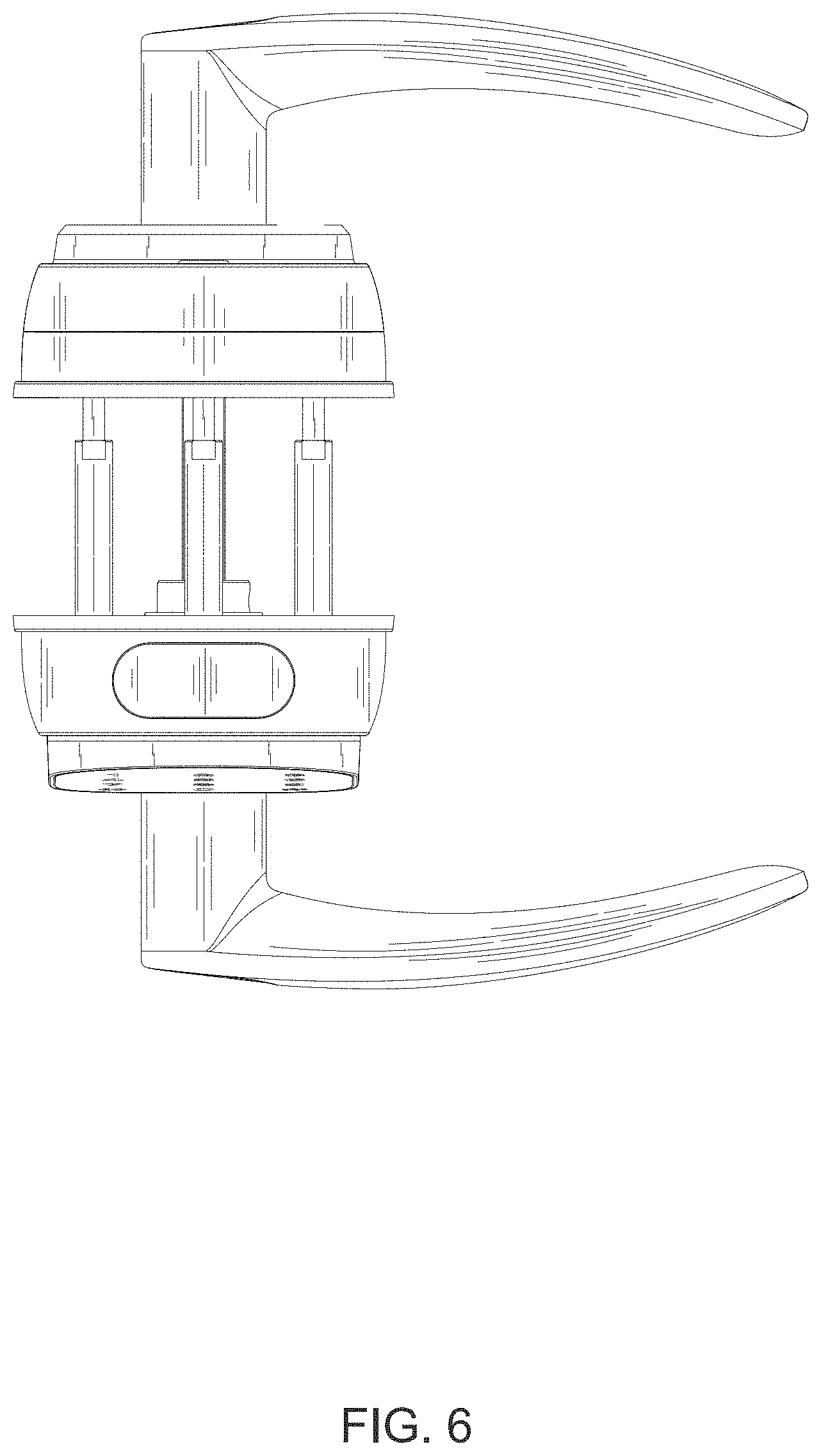Patent USD1001616 Figure 6 – Smart lock