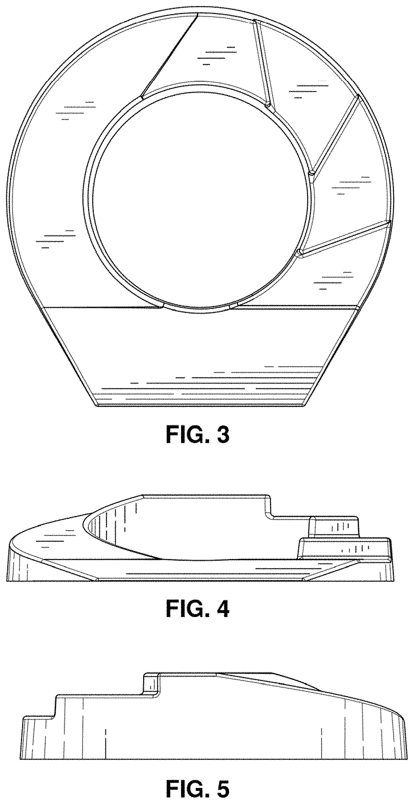 Patent USD1001618 Figure 2 – Circular wedge spacer