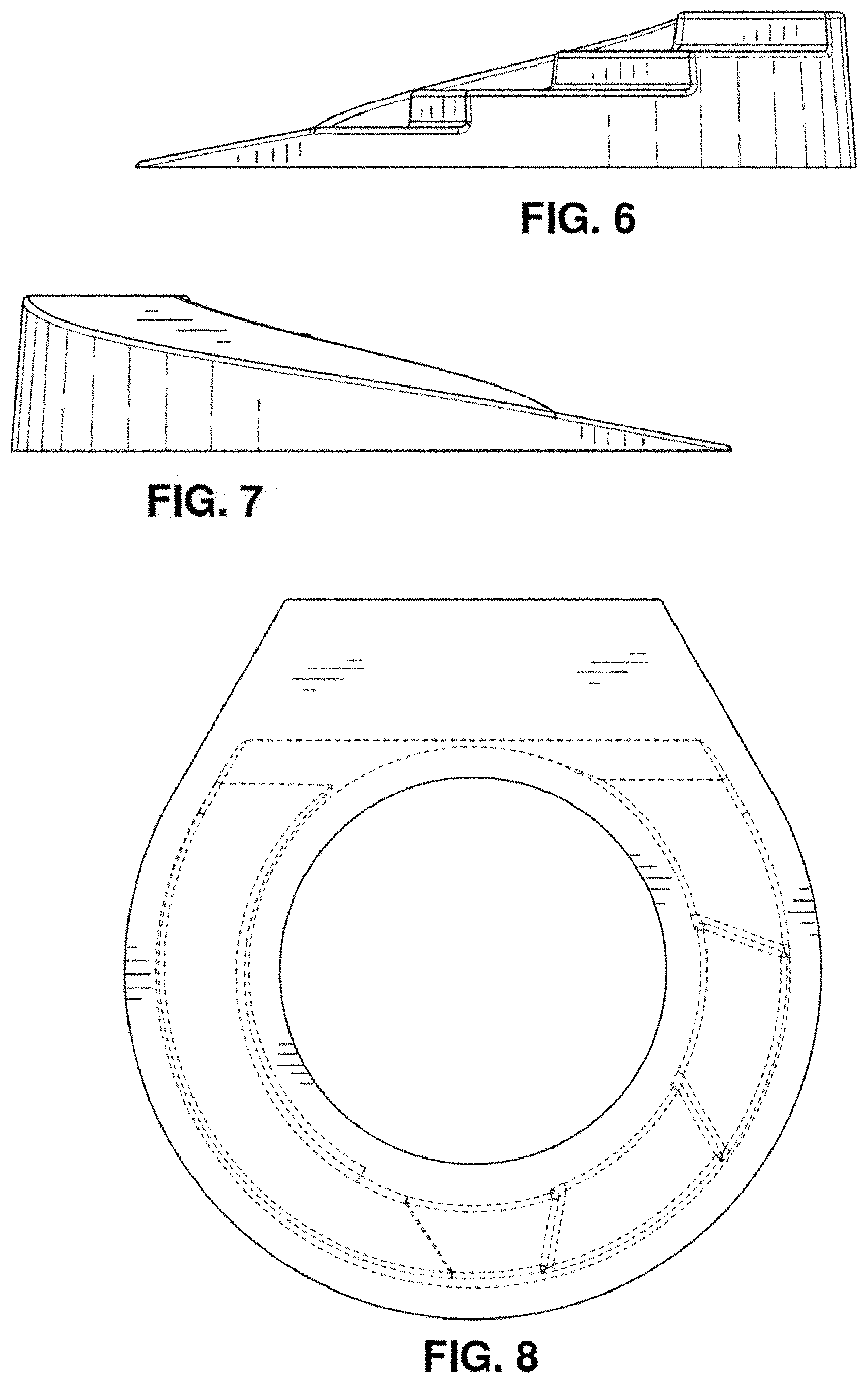 Patent USD1001618 Figure 3 – Circular wedge spacer
