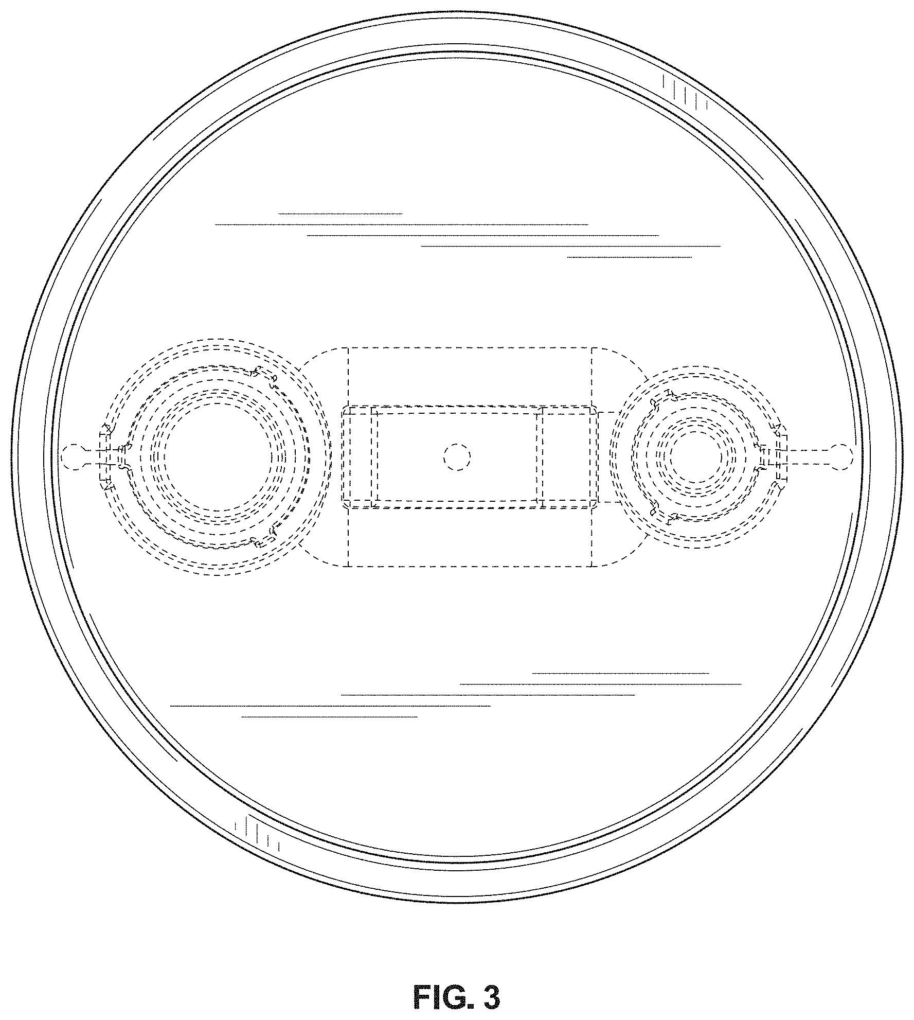 Patent USD1001619 Figure 3 – Device holder attachment for a hand mixer