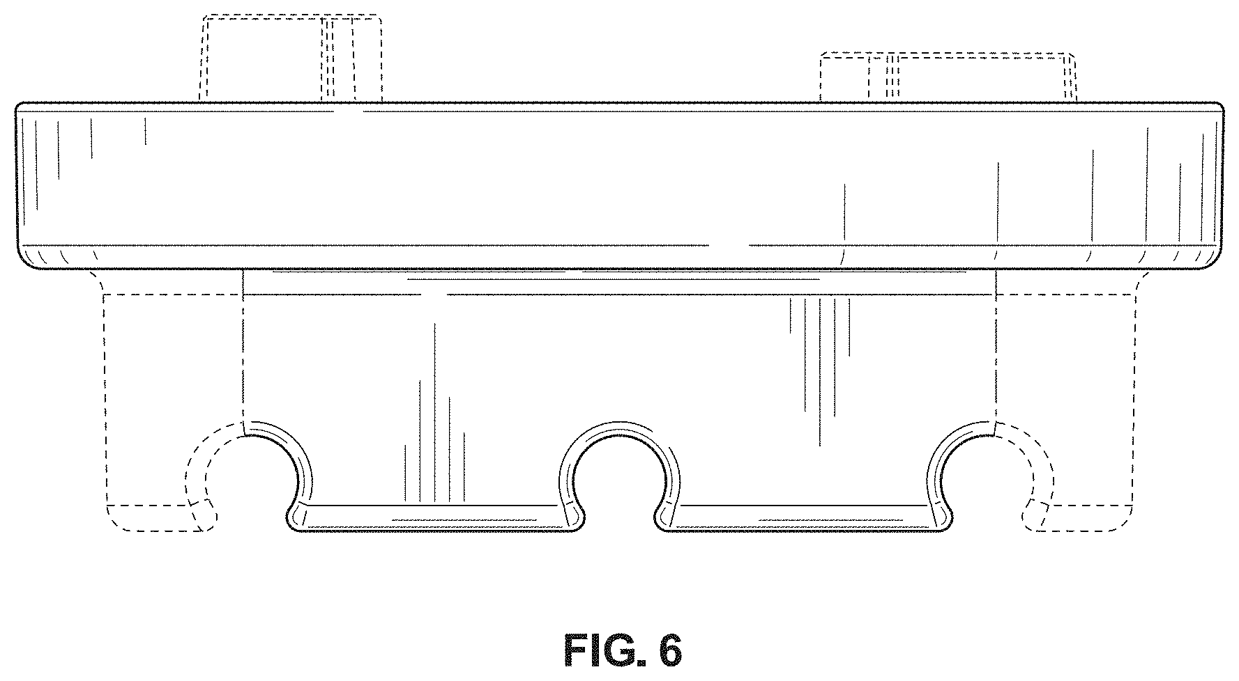 Patent USD1001619 Figure 6 – Device holder attachment for a hand mixer