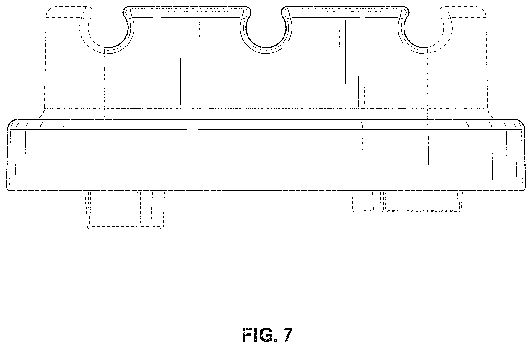Patent USD1001619 Figure 7 – Device holder attachment for a hand mixer
