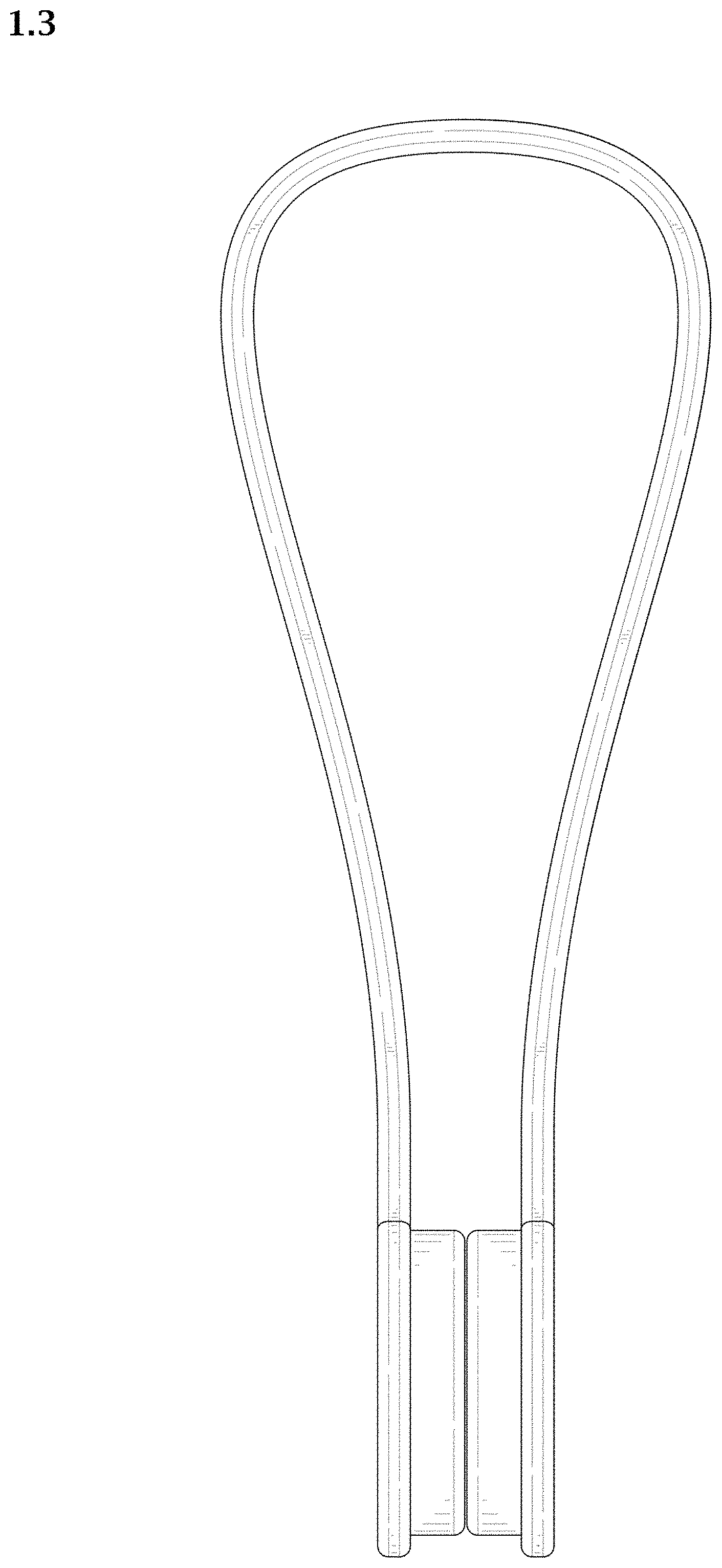 Patent USD1001622 Figure 3 – Magnetic clip for fastening cables