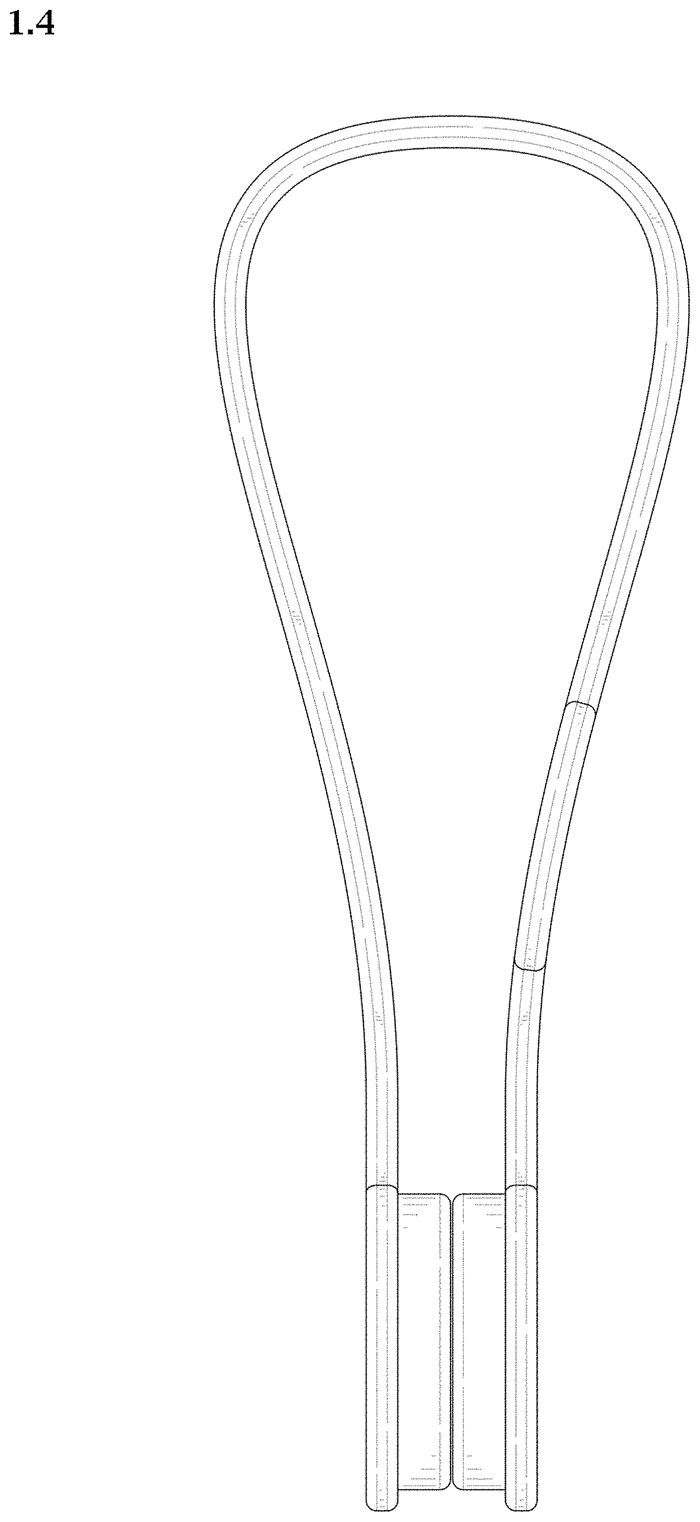 Patent USD1001622 Figure 4 – Magnetic clip for fastening cables