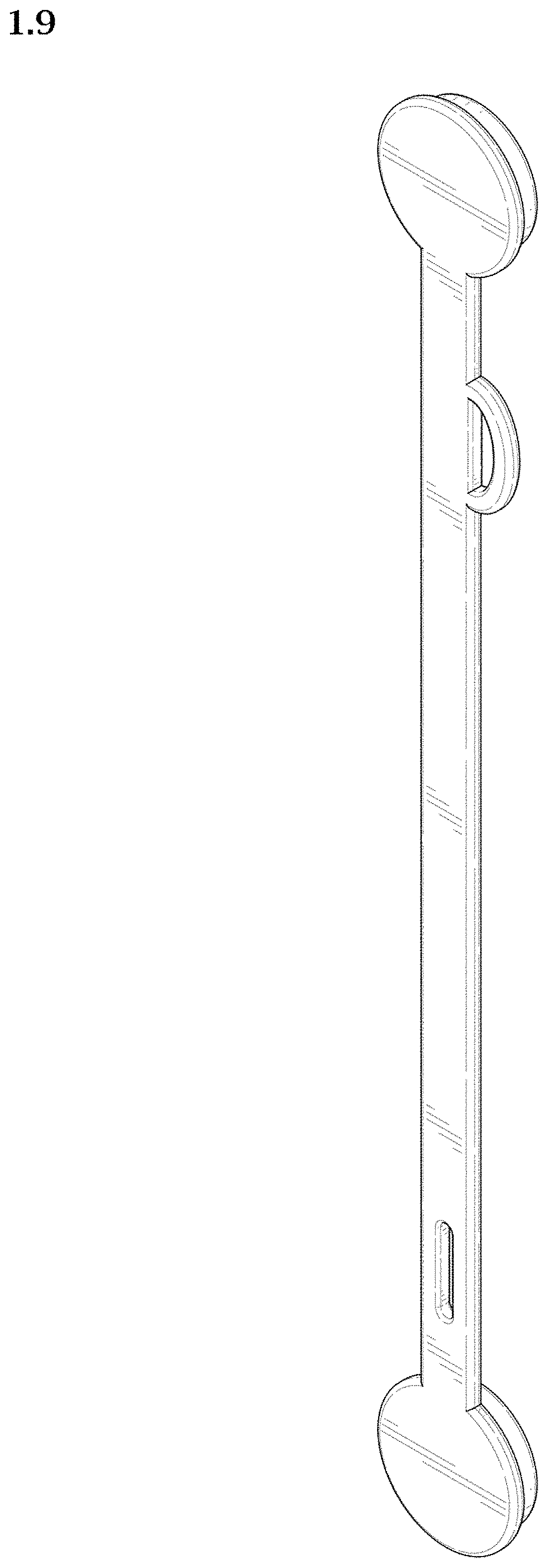 Patent USD1001622 Figure 9 – Magnetic clip for fastening cables