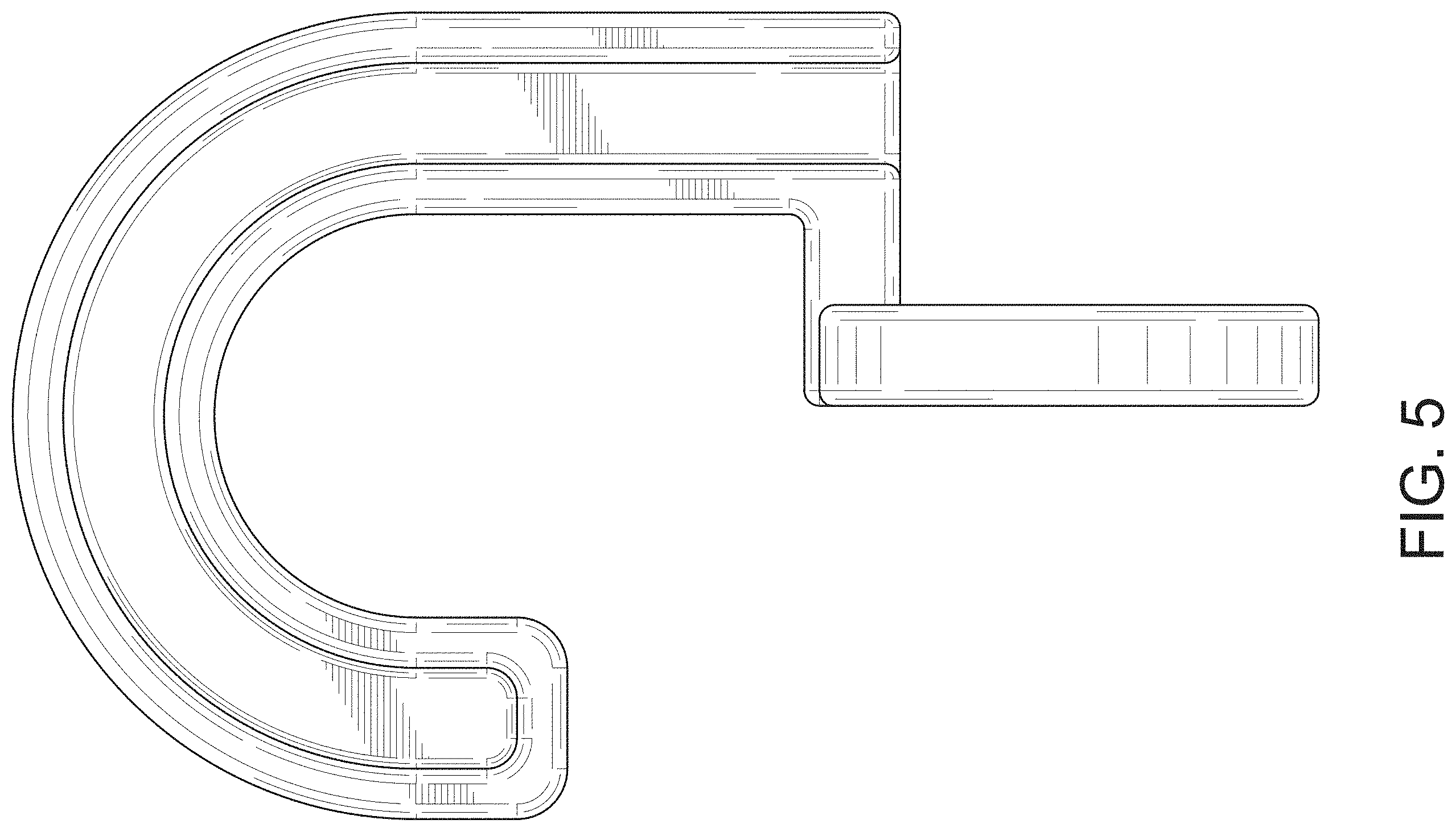 Patent USD1001623 Figure 5 – Hanger extension