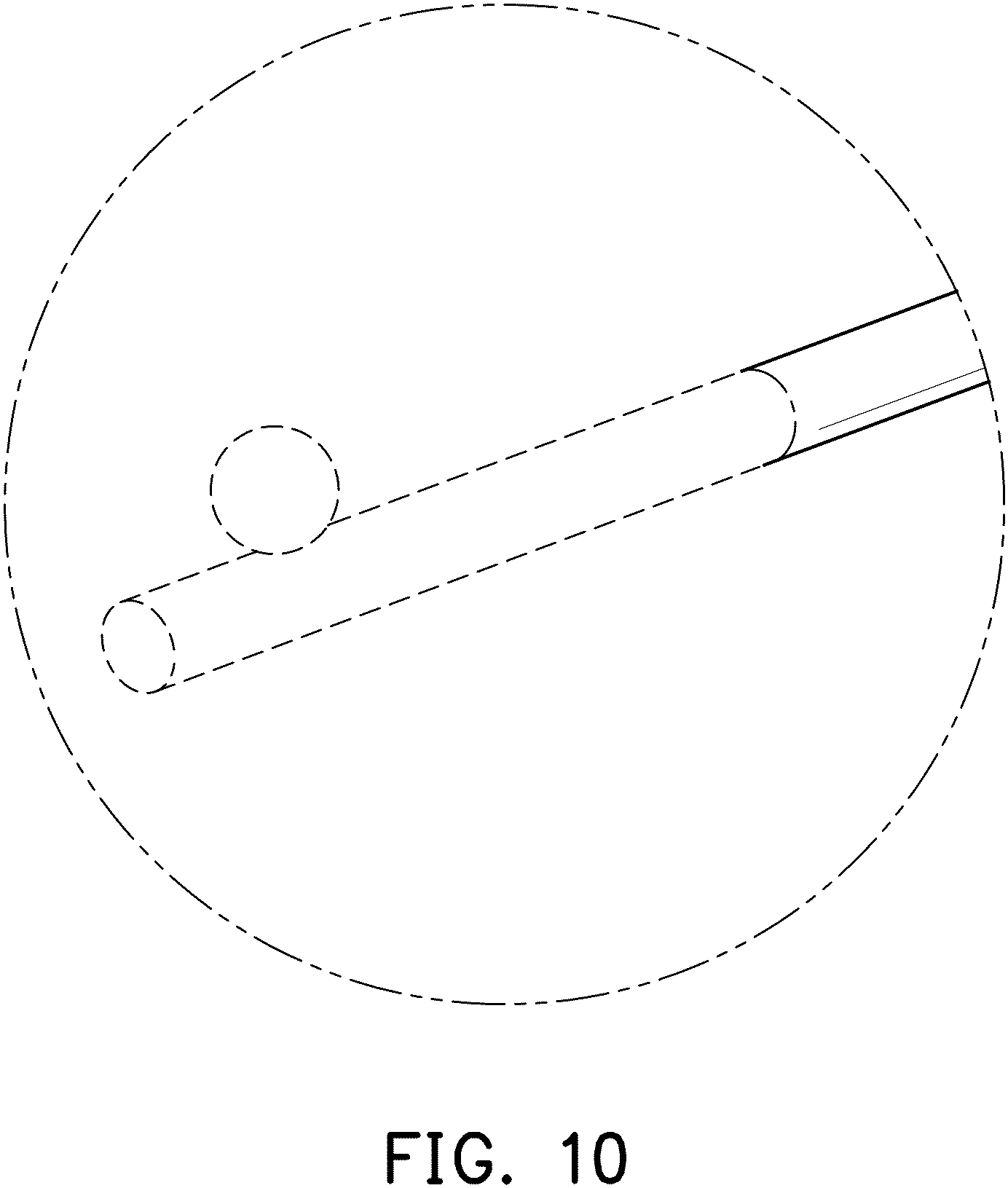 Patent USD1001625 Figure 7 – Extension for garment rack