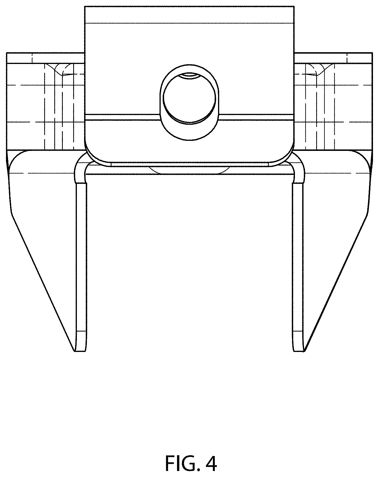 Patent USD1001627 Figure 4 – Gutter hanger