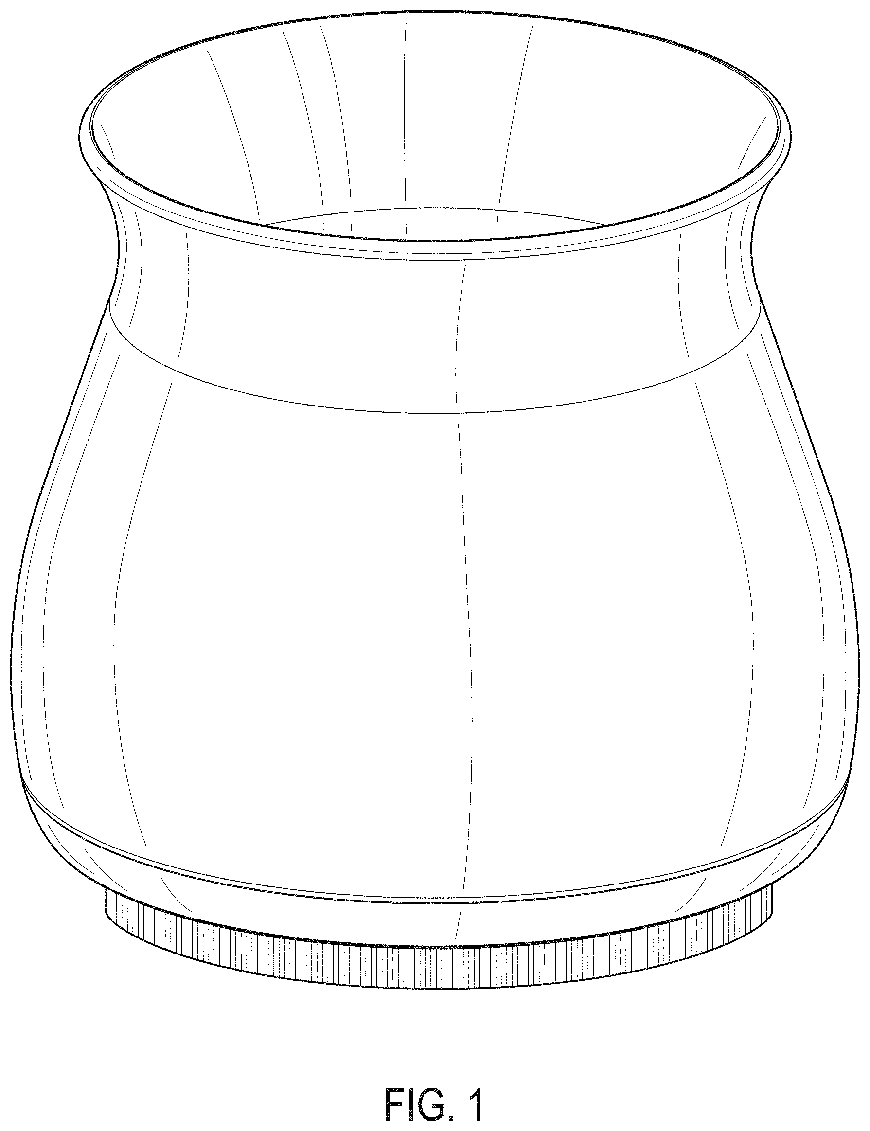 Patent USD1001628 Figure 1 – Furniture leg cover