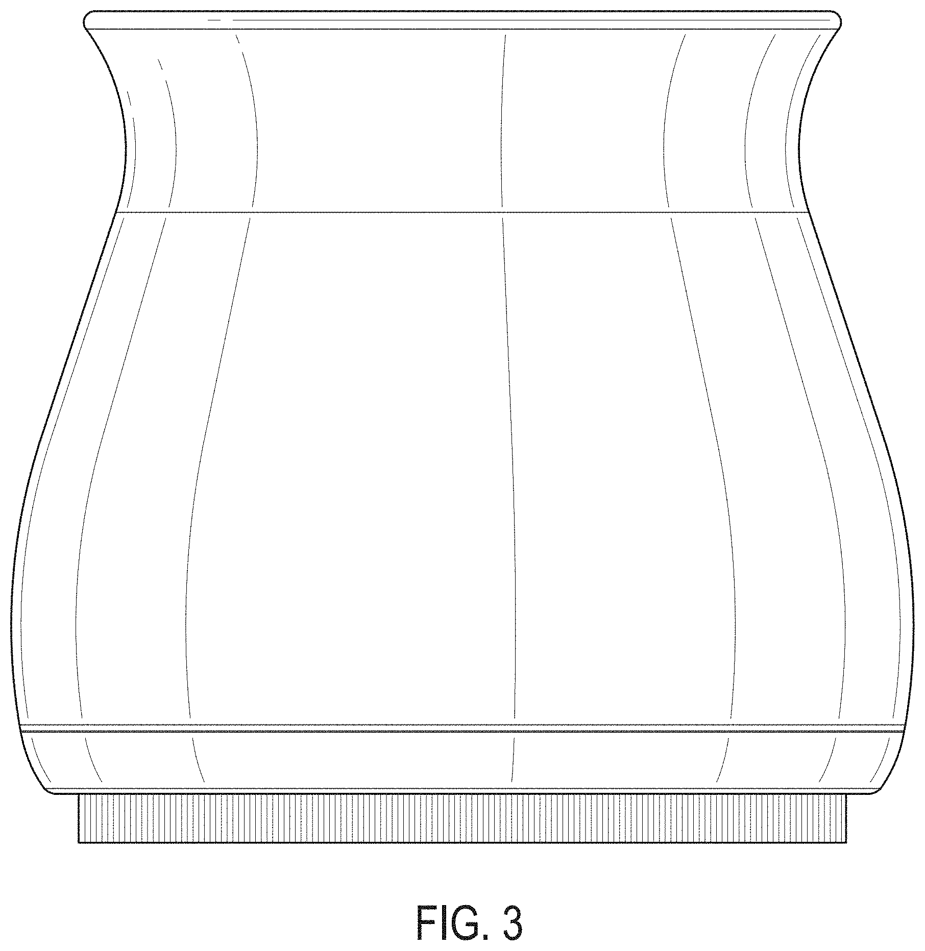 Patent USD1001628 Figure 3 – Furniture leg cover