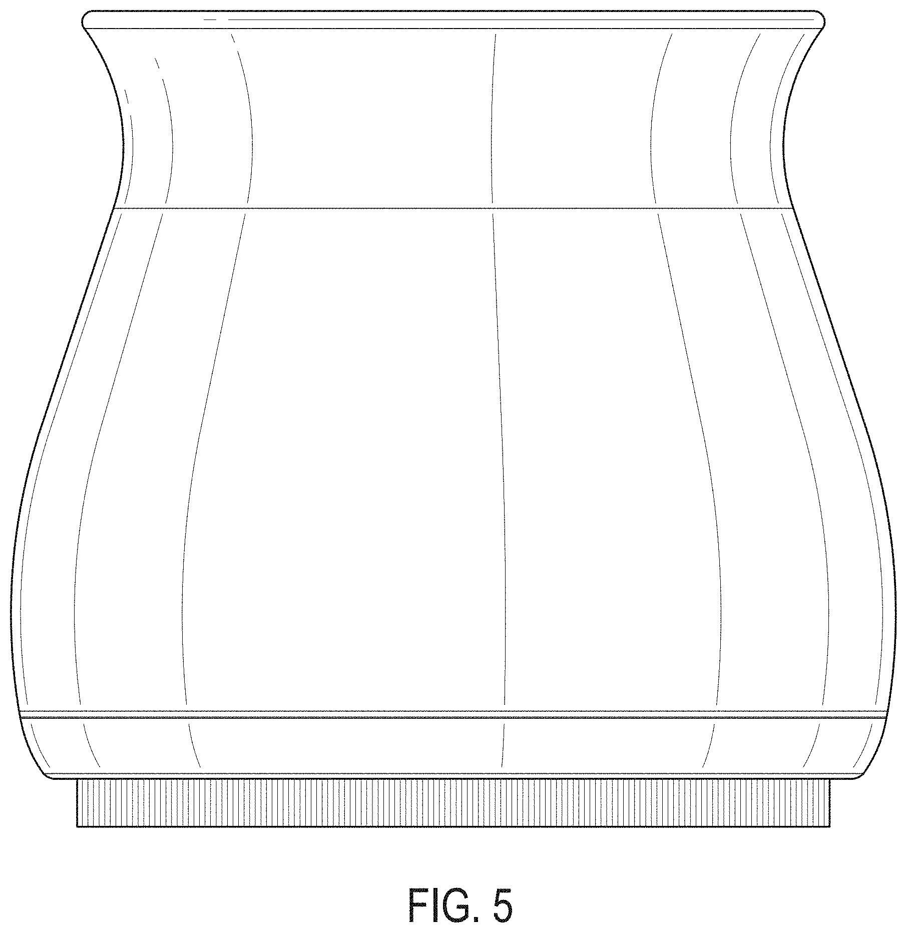 Patent USD1001628 Figure 5 – Furniture leg cover