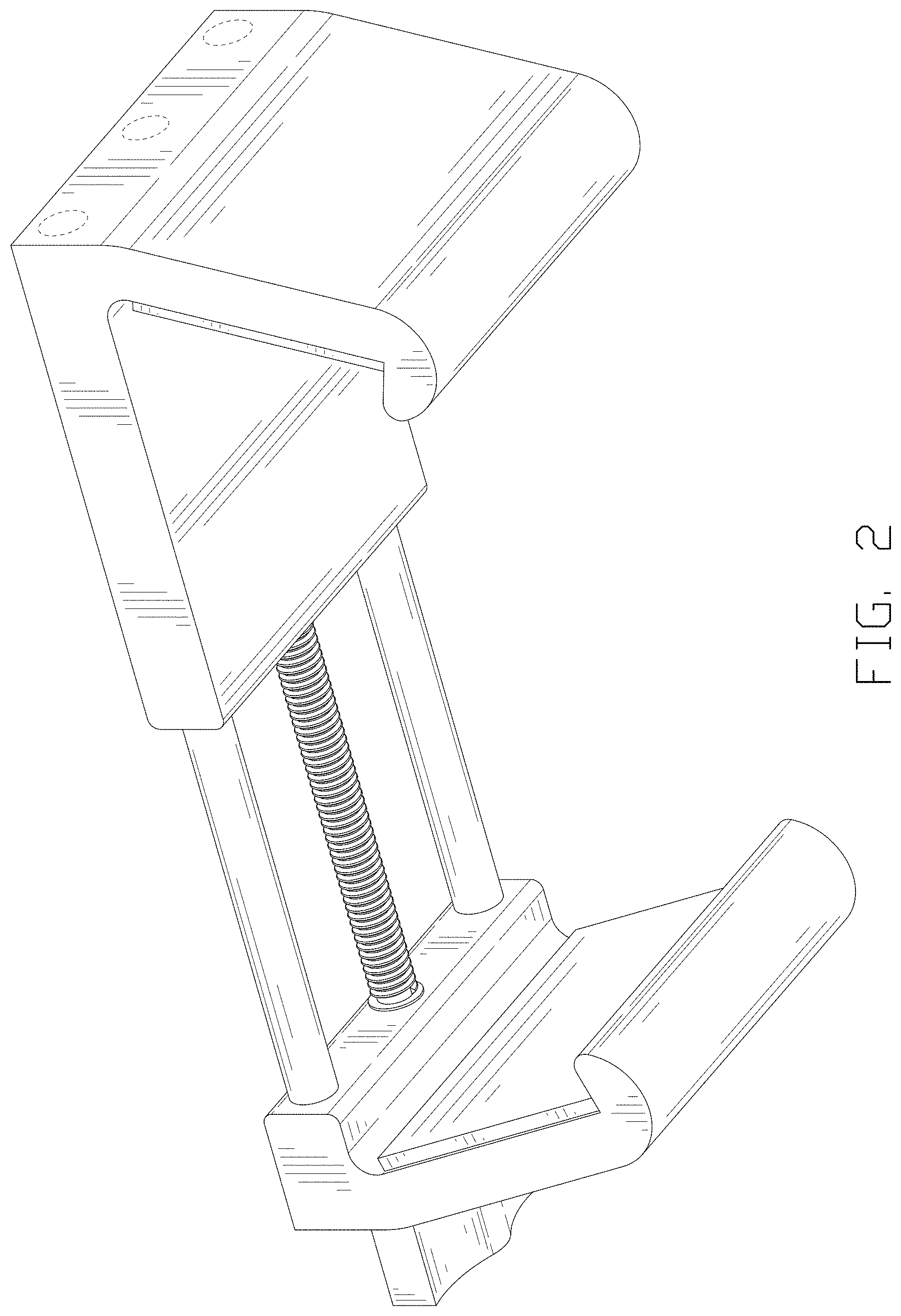 Patent USD1001629 Figure 2 – Furniture clip
