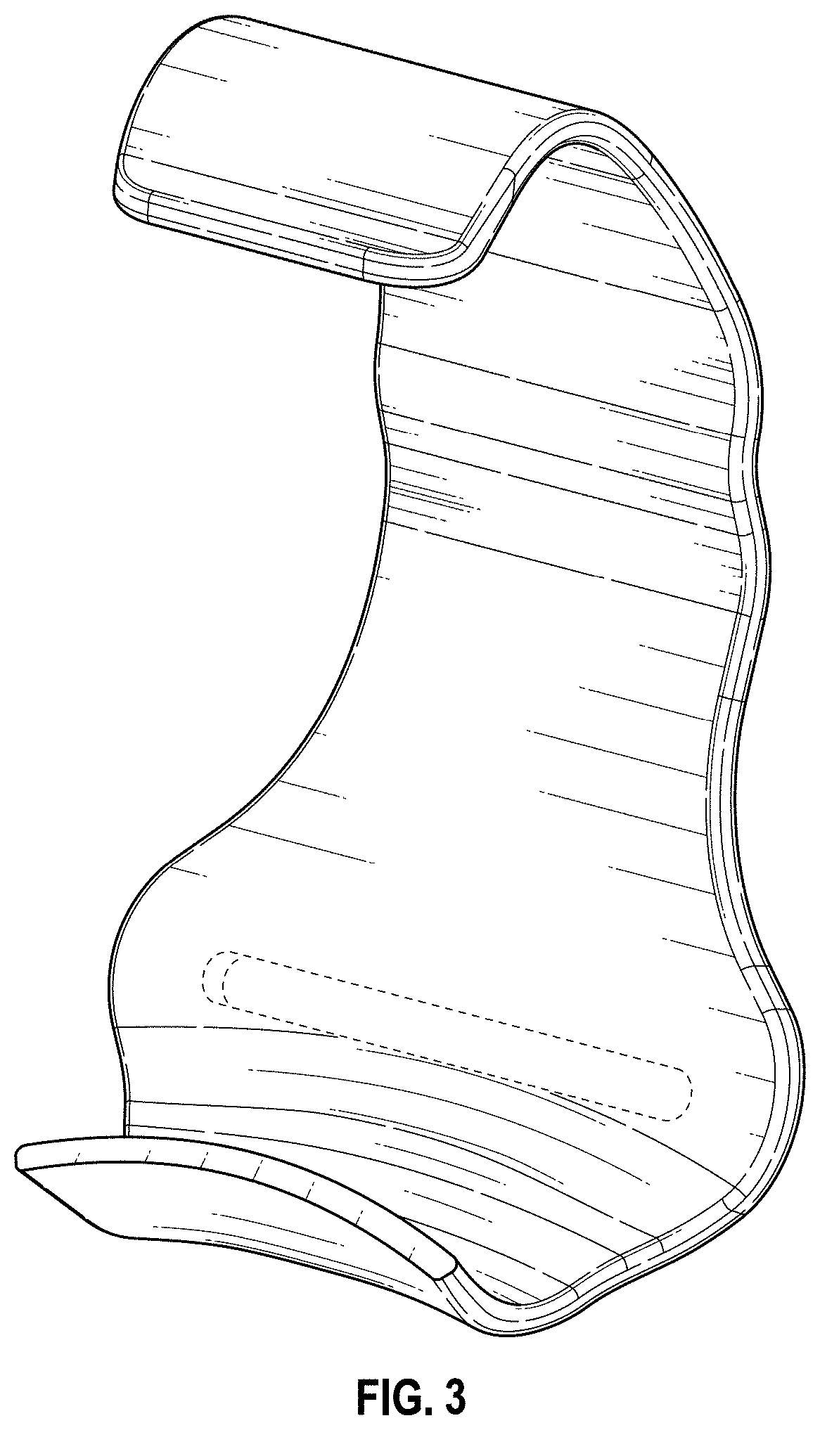 Patent USD1001630 Figure 3 – Clip for furniture