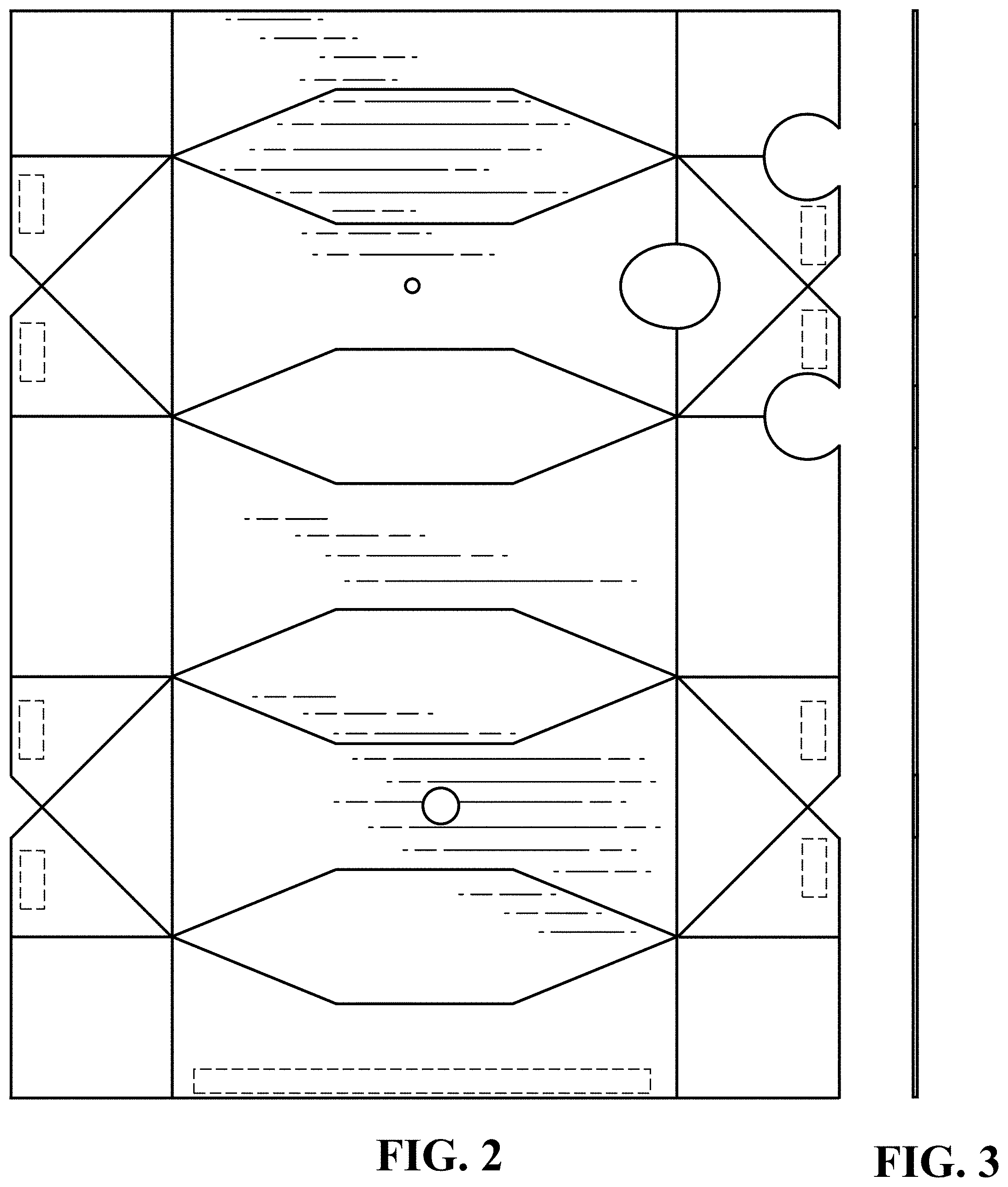 Patent USD1001631 Figure 2 – Collapsible bong carton