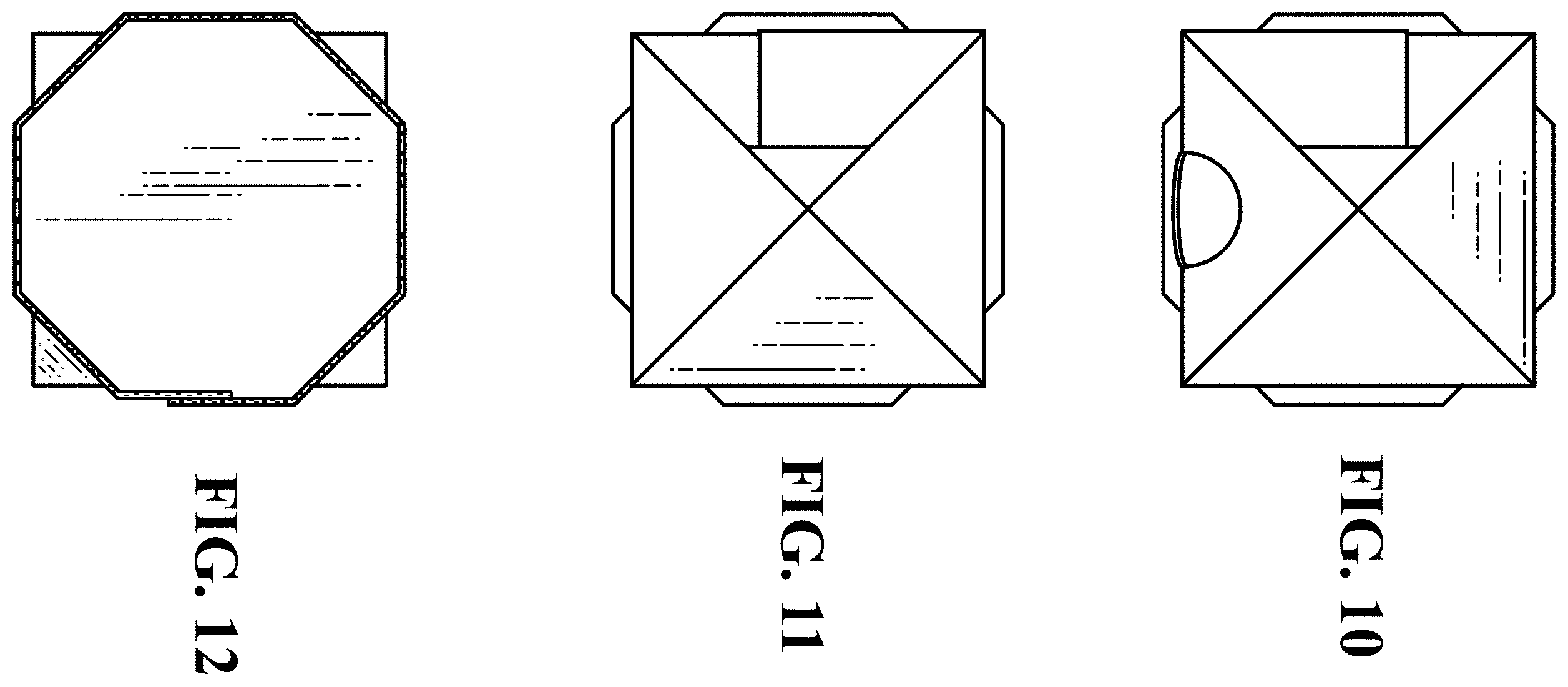 Patent USD1001631 Figure 6 – Collapsible bong carton
