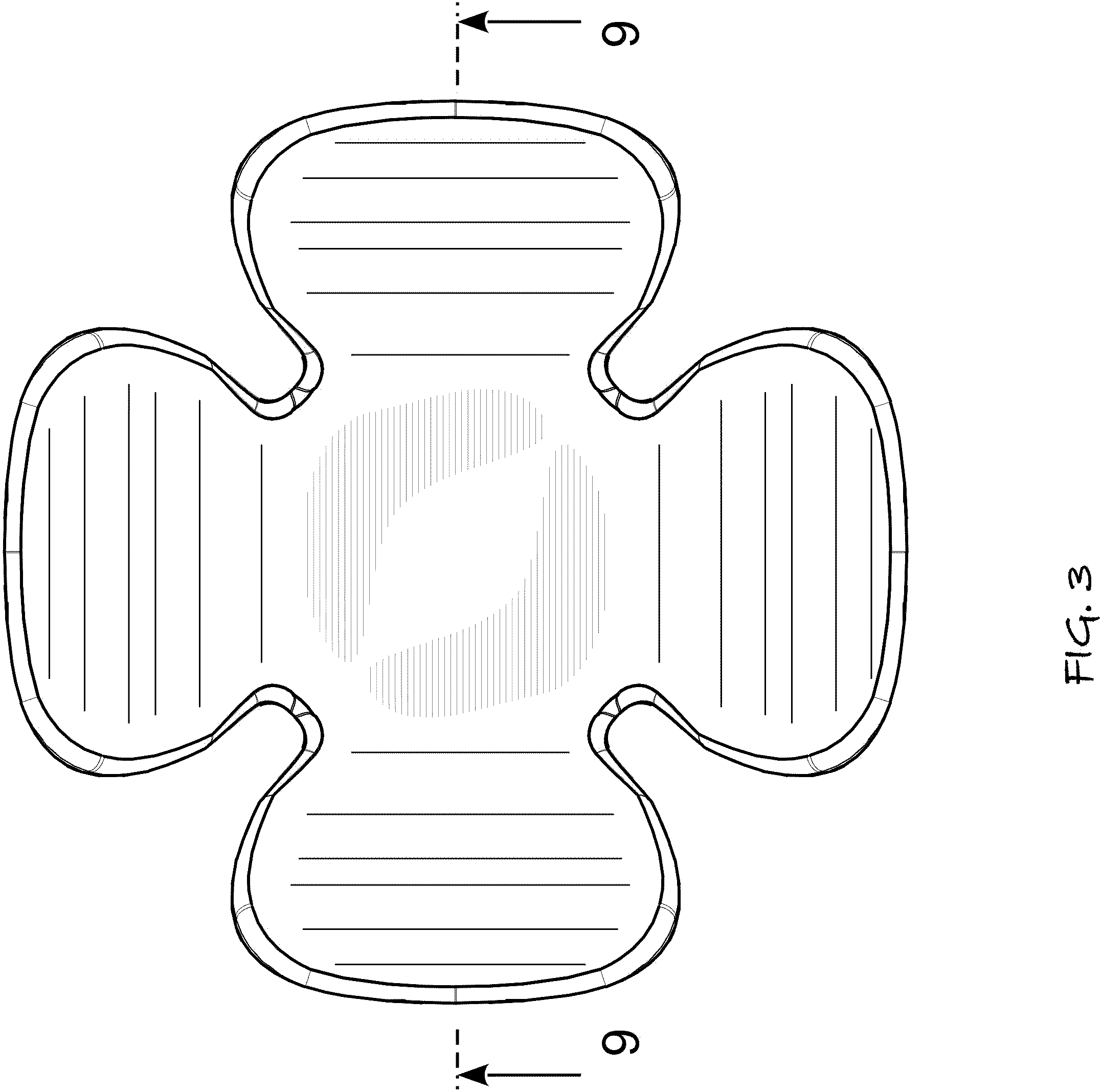 Patent USD1001633 Figure 2 – Valve handle for a container
