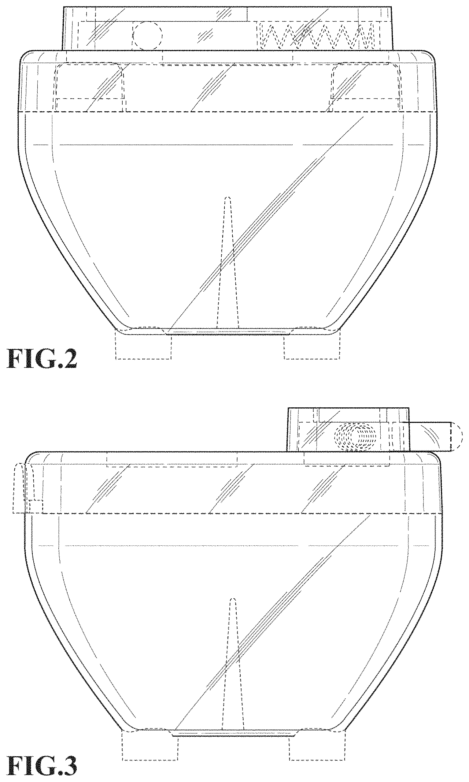 Patent USD1001636 Figure 2 – Container