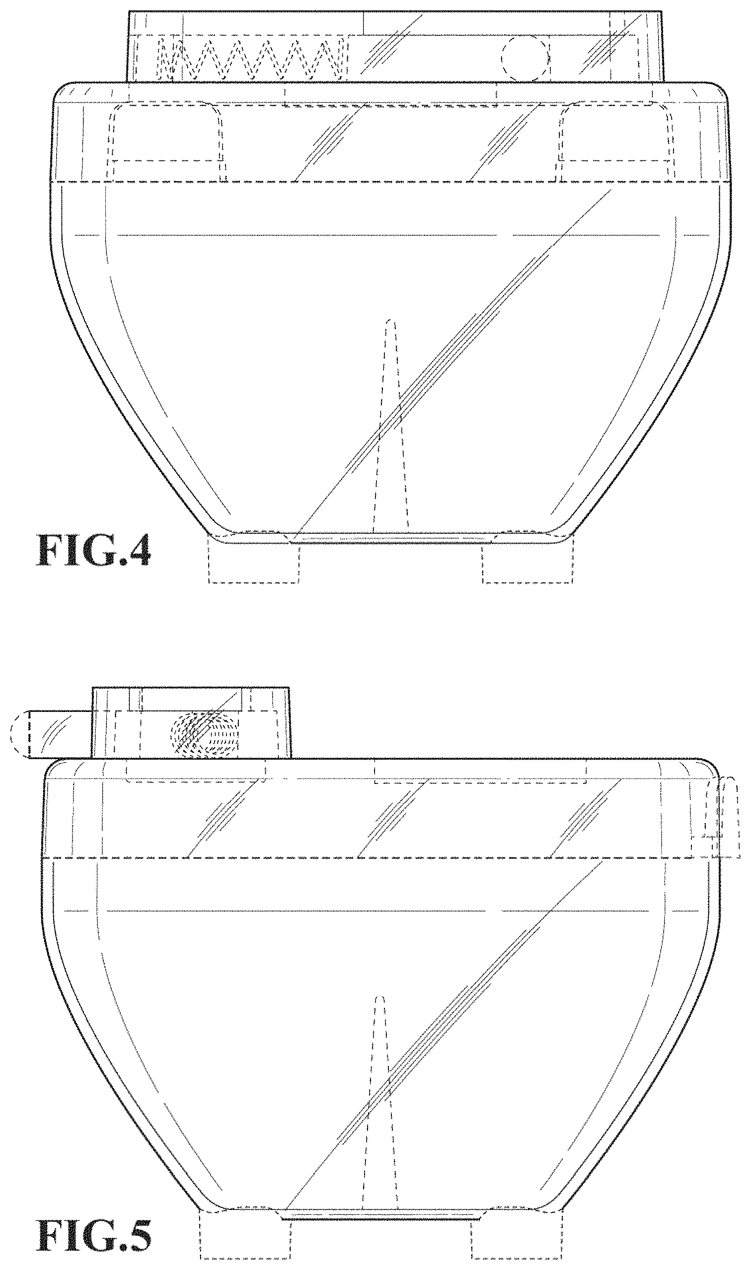 Patent USD1001636 Figure 3 – Container