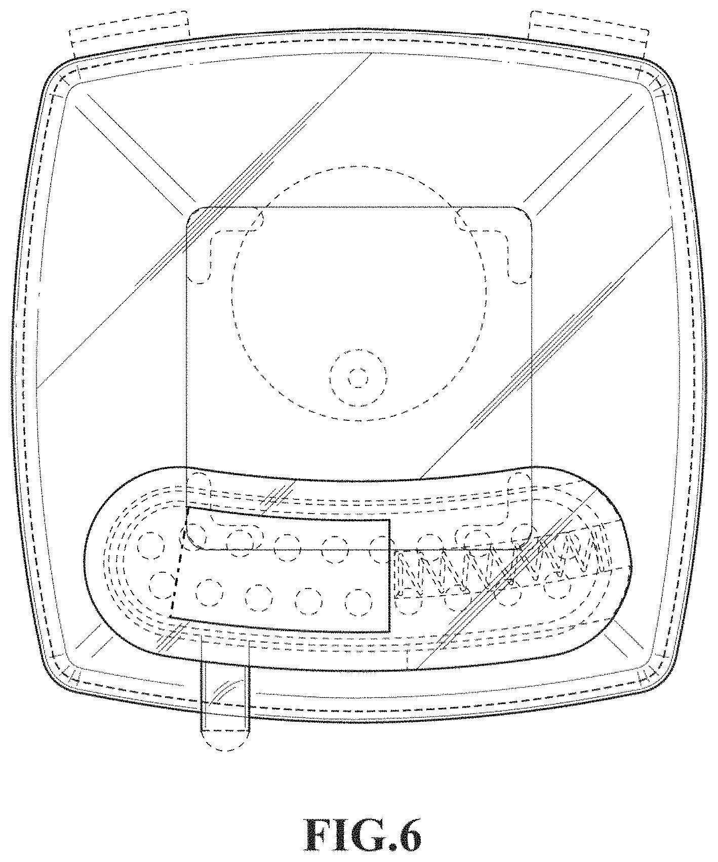 Patent USD1001636 Figure 4 – Container