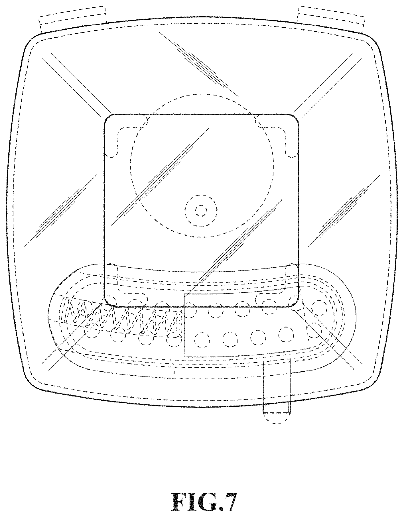 Patent USD1001636 Figure 5 – Container