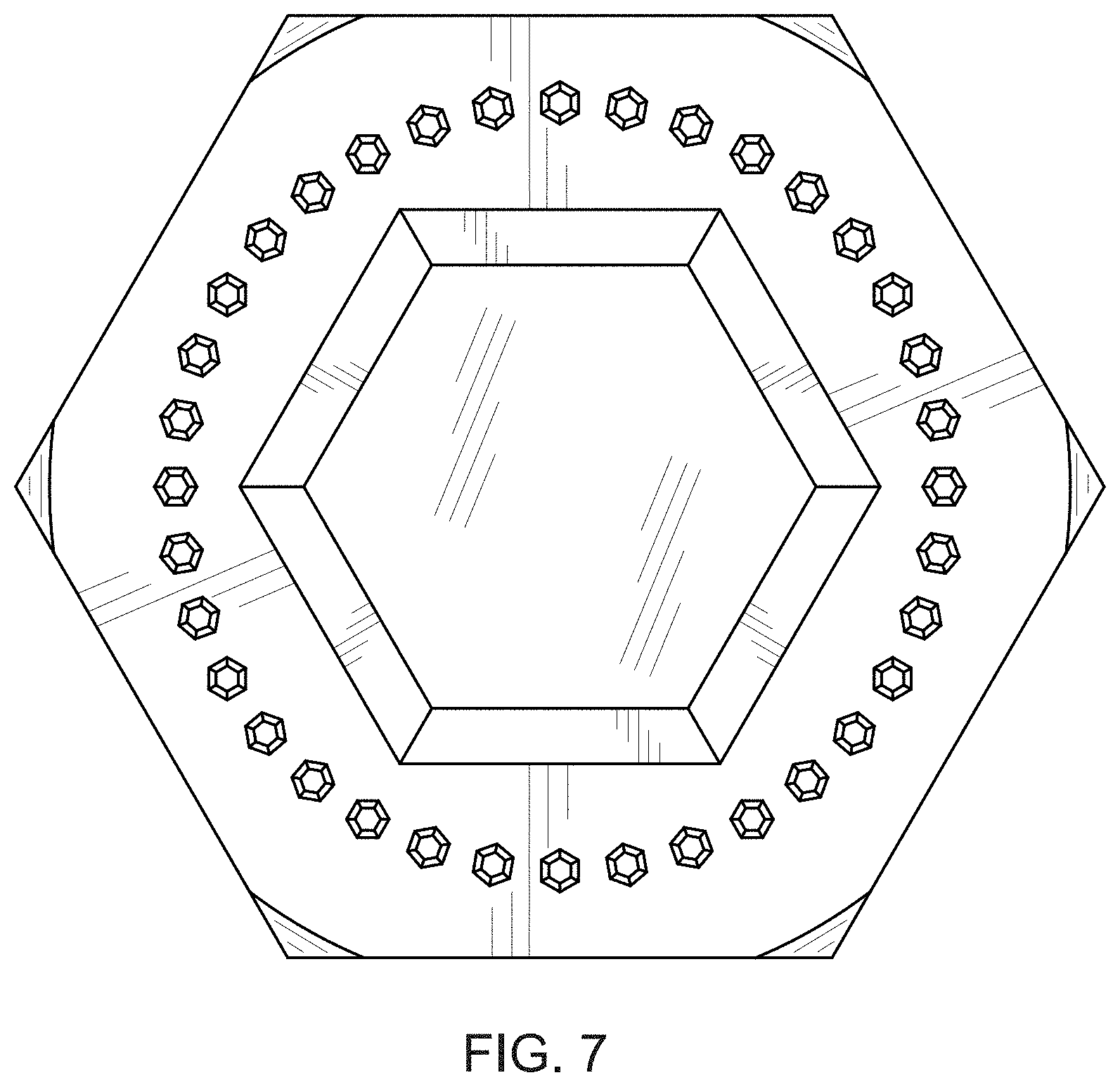 Patent USD1001637 Figure 7 – Container male cap