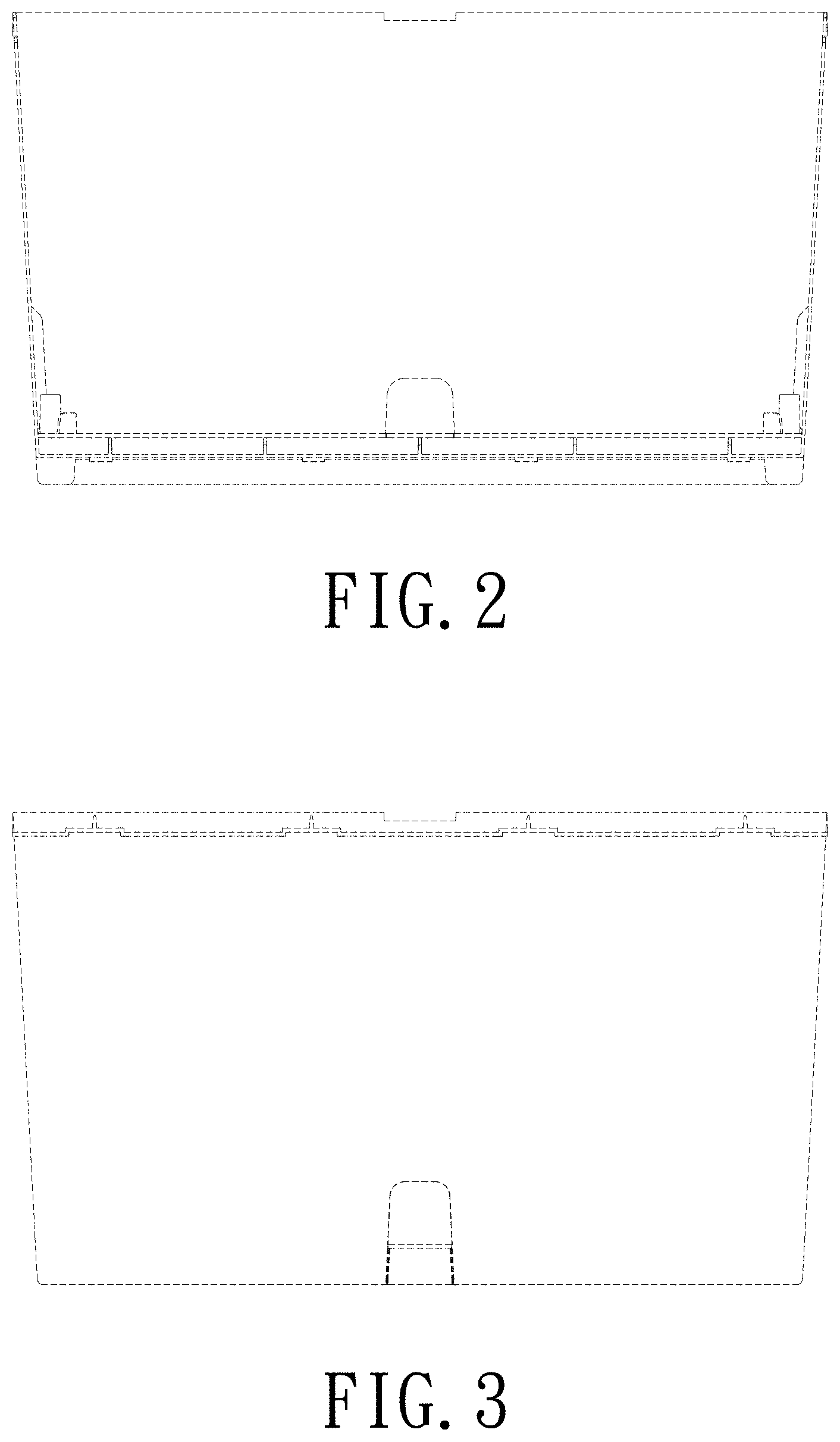 Patent USD1001639 Figure 2 – Outer container of packaging box for storage