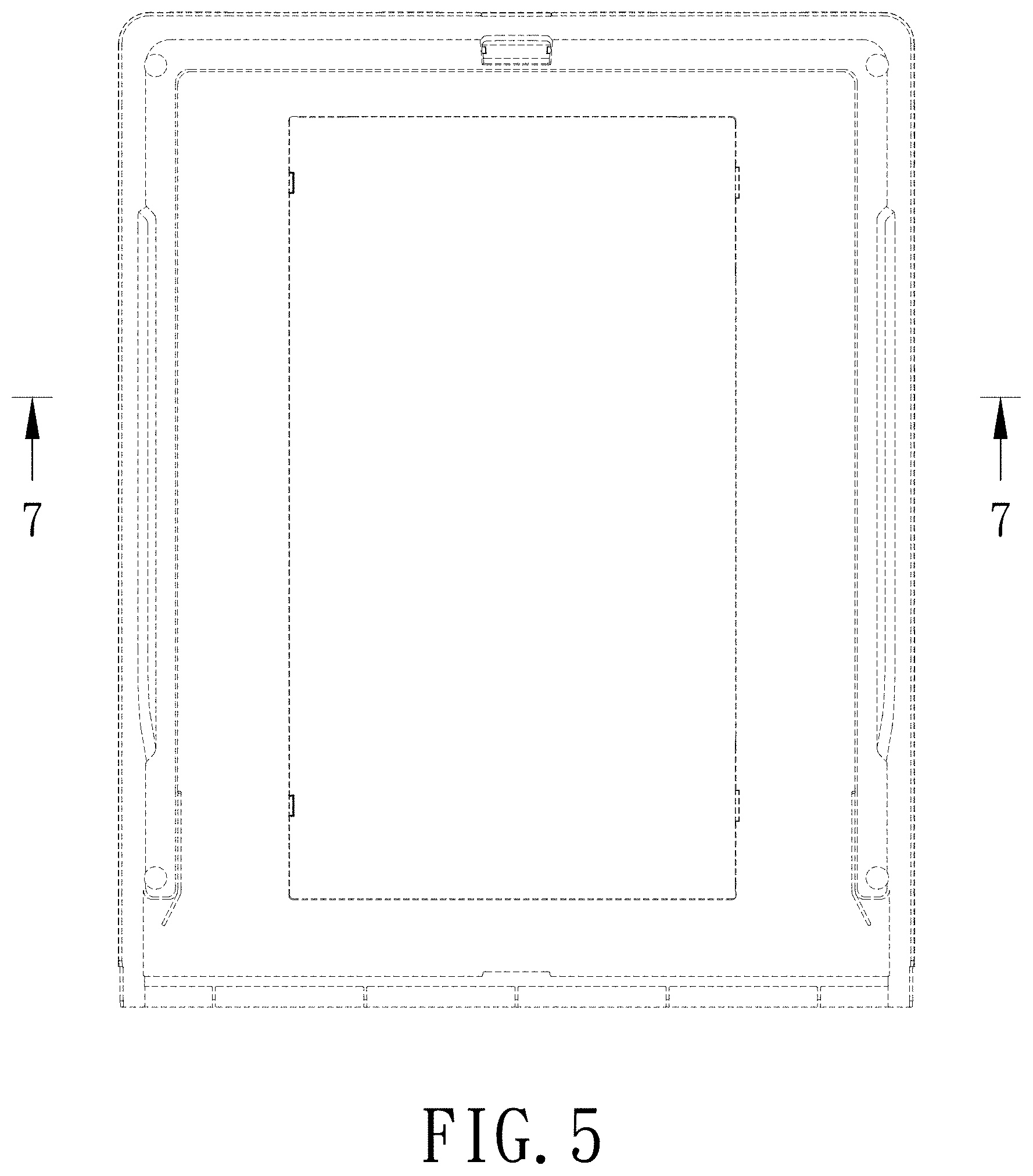 Patent USD1001639 Figure 4 – Outer container of packaging box for storage