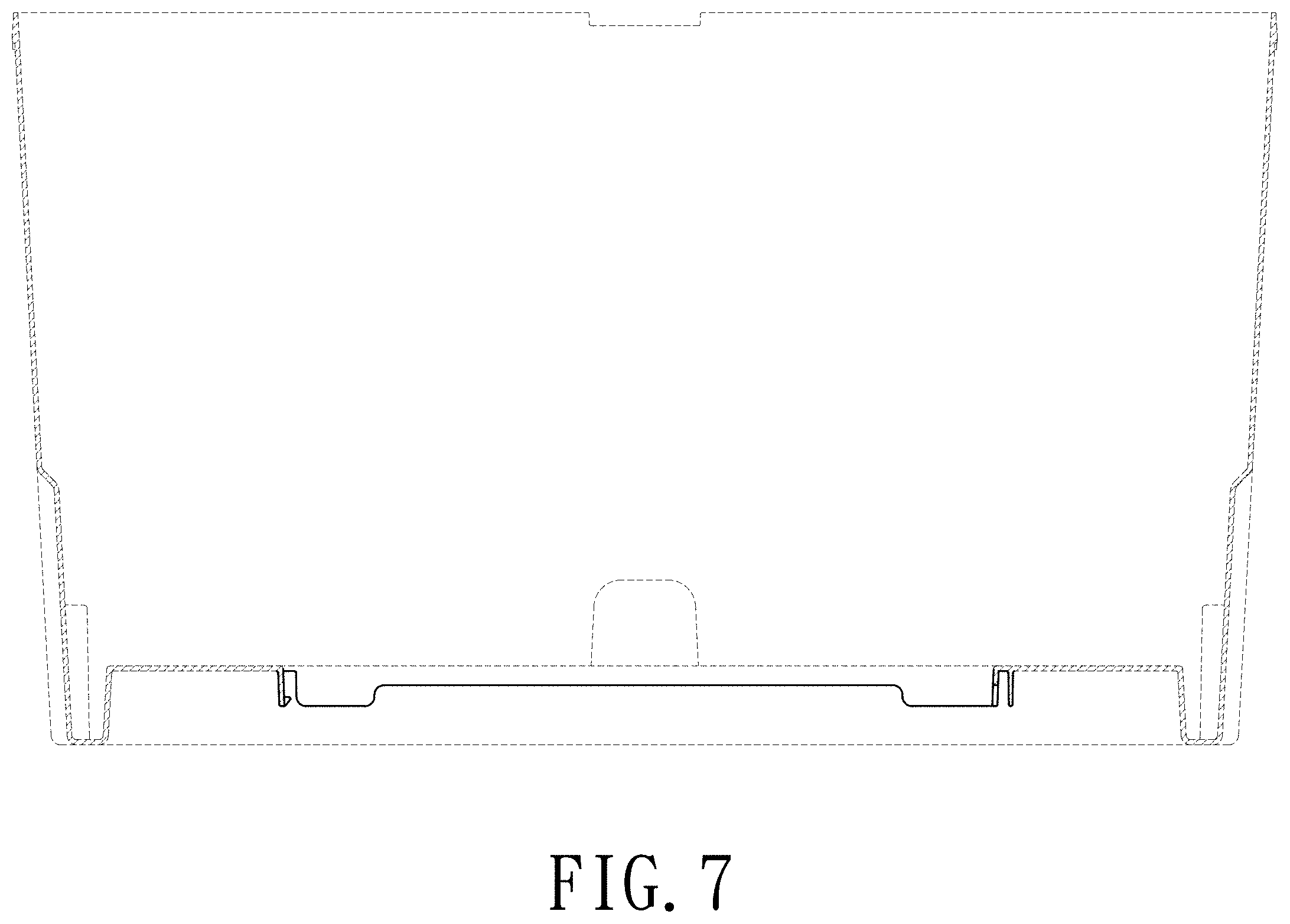 Patent USD1001639 Figure 6 – Outer container of packaging box for storage