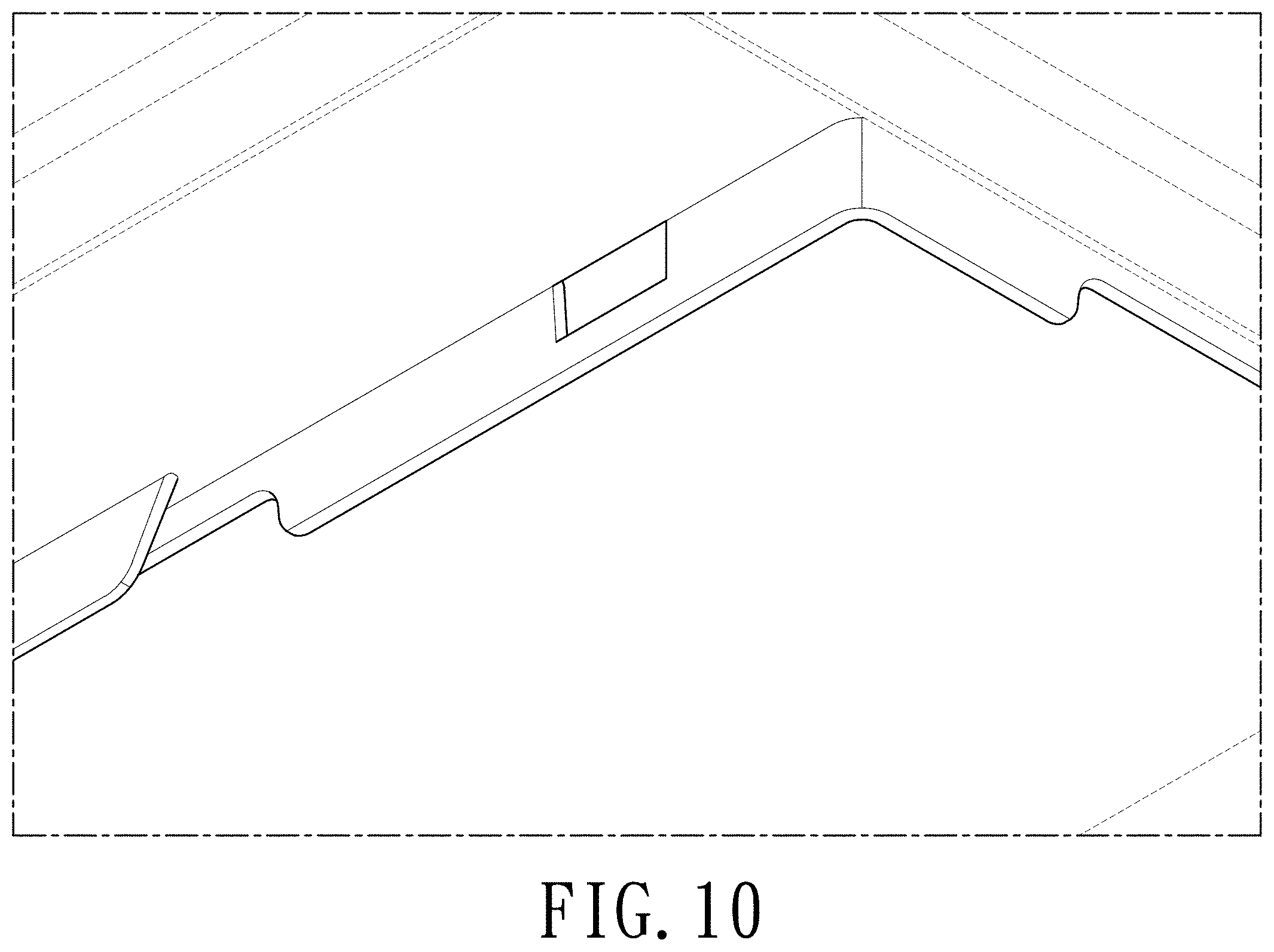 Patent USD1001639 Figure 9 – Outer container of packaging box for storage