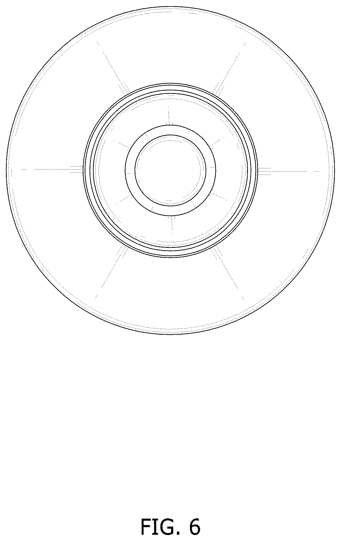 Patent USD1001640 Figure 6 – Cosmetics container