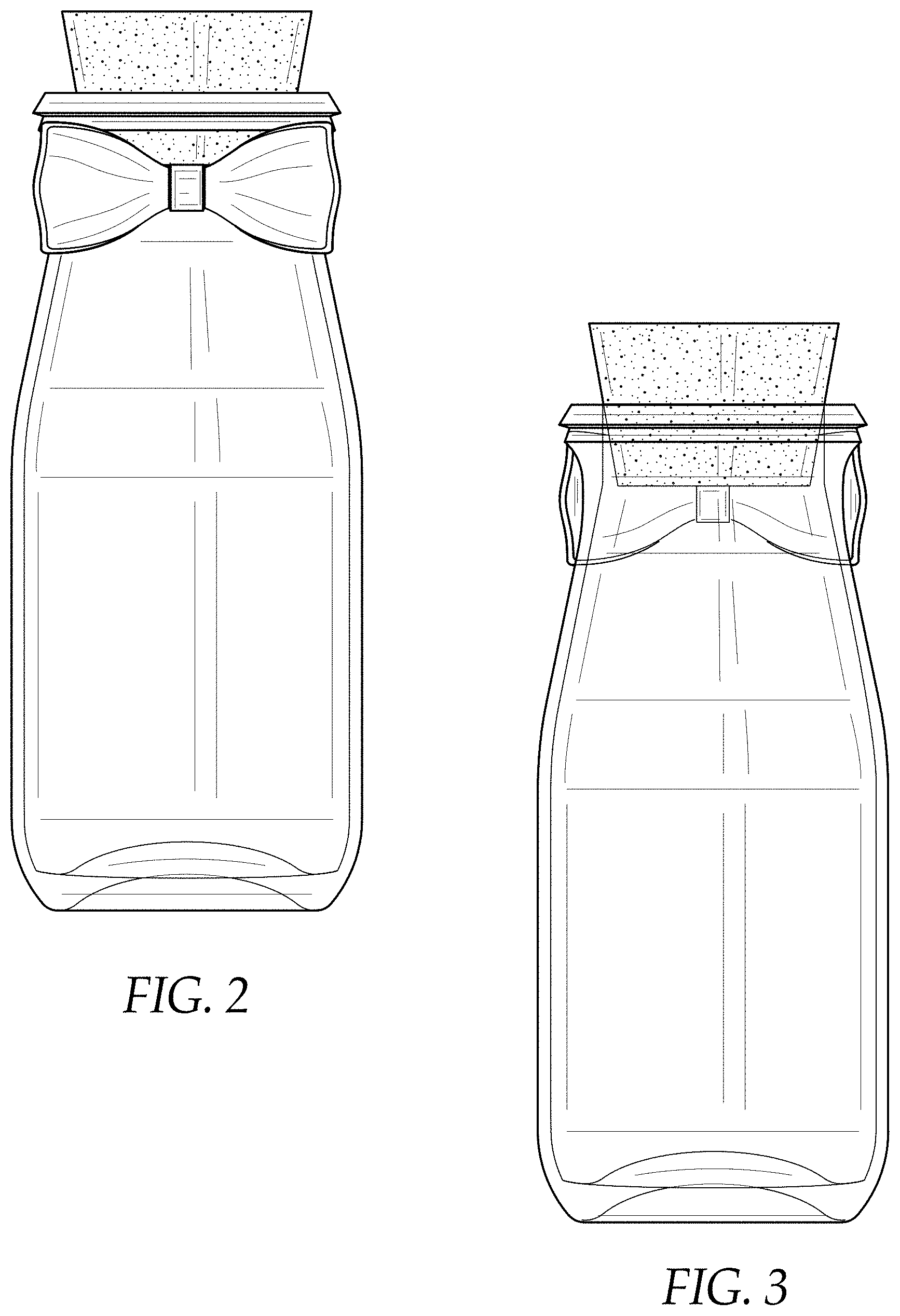 Patent USD1001646 Figure 2 – Bottle