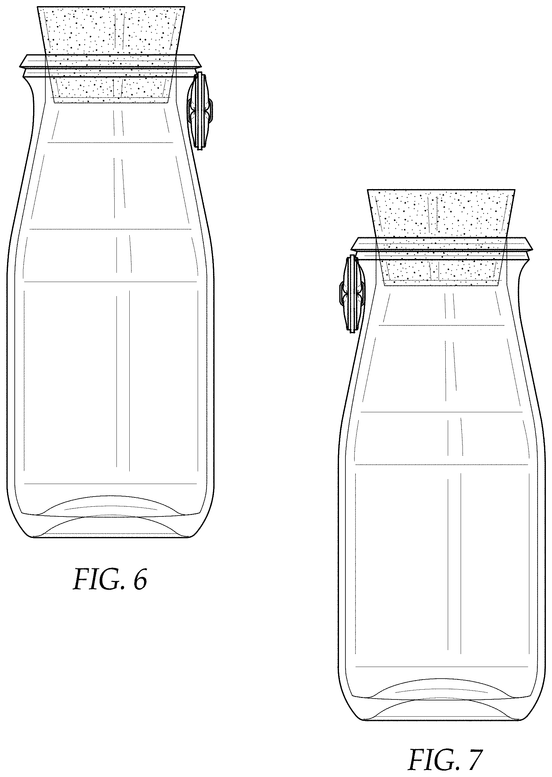 Patent USD1001646 Figure 4 – Bottle
