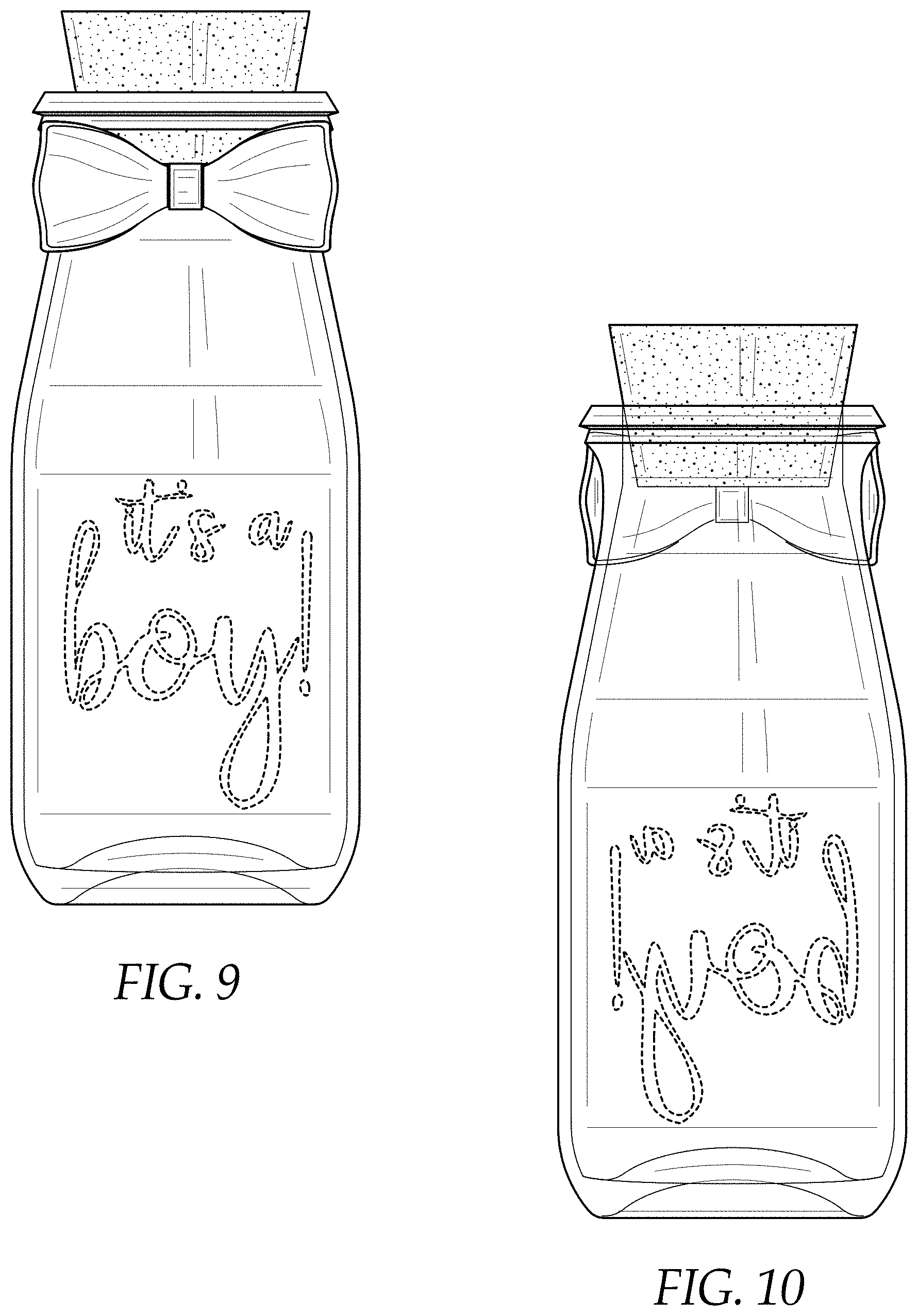 Patent USD1001646 Figure 6 – Bottle