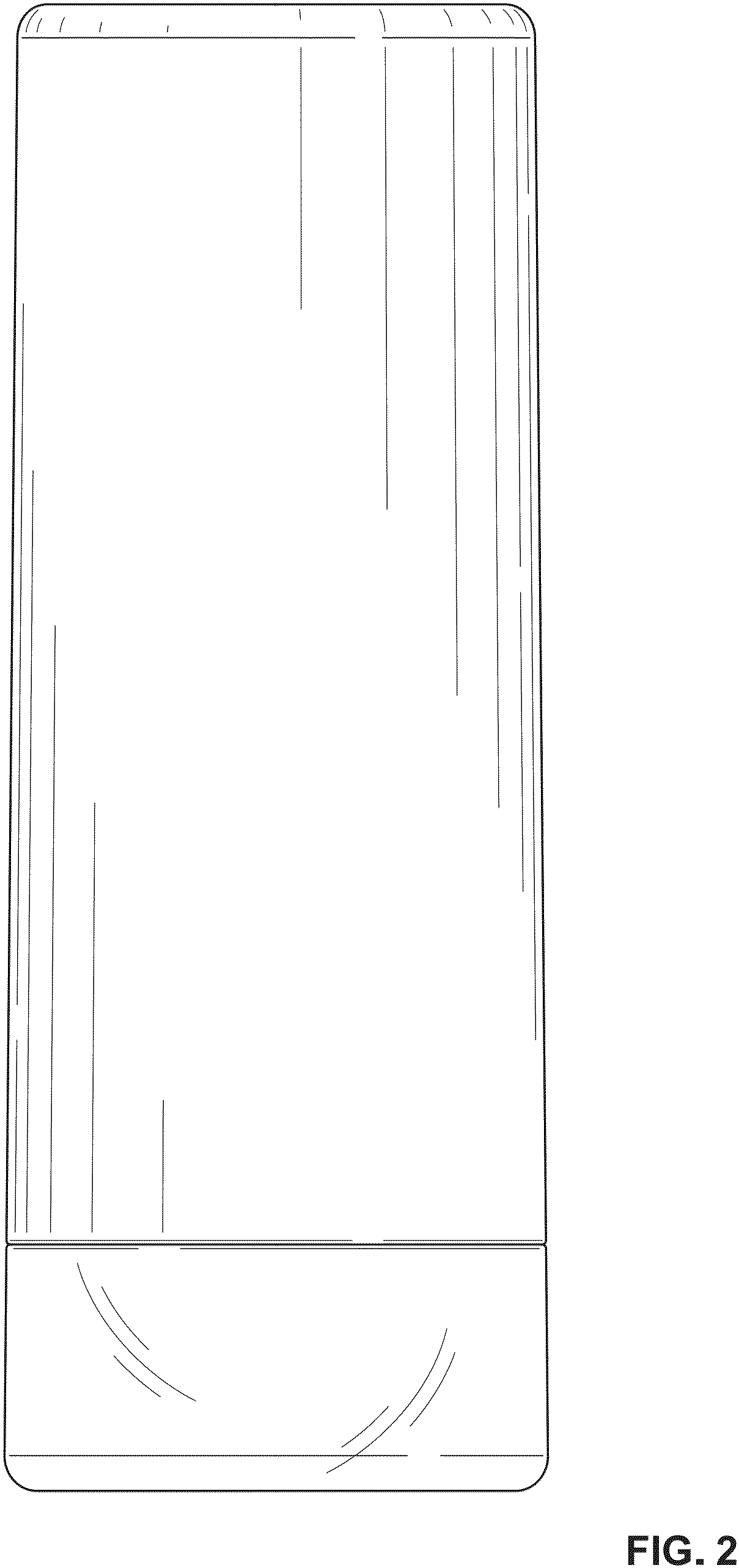 Patent USD1001647 Figure 2 – Eyewear cleaning kit container