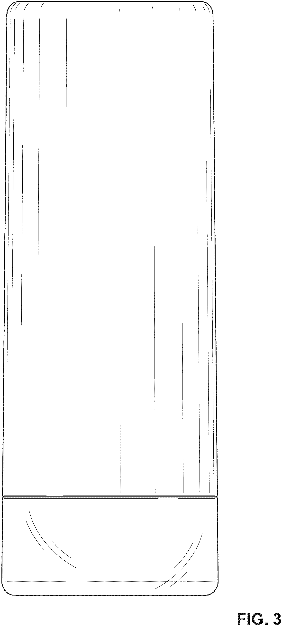 Patent USD1001647 Figure 3 – Eyewear cleaning kit container