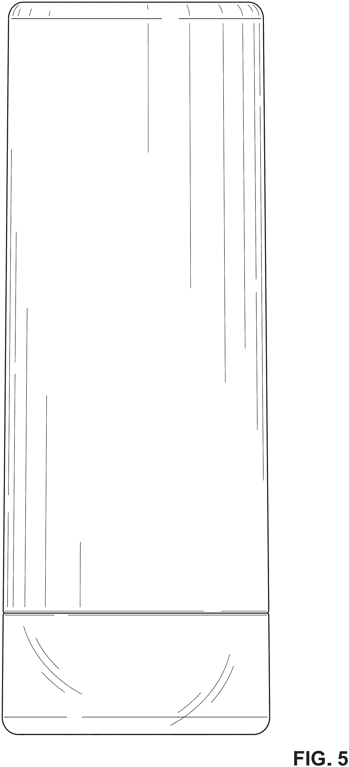 Patent USD1001647 Figure 5 – Eyewear cleaning kit container