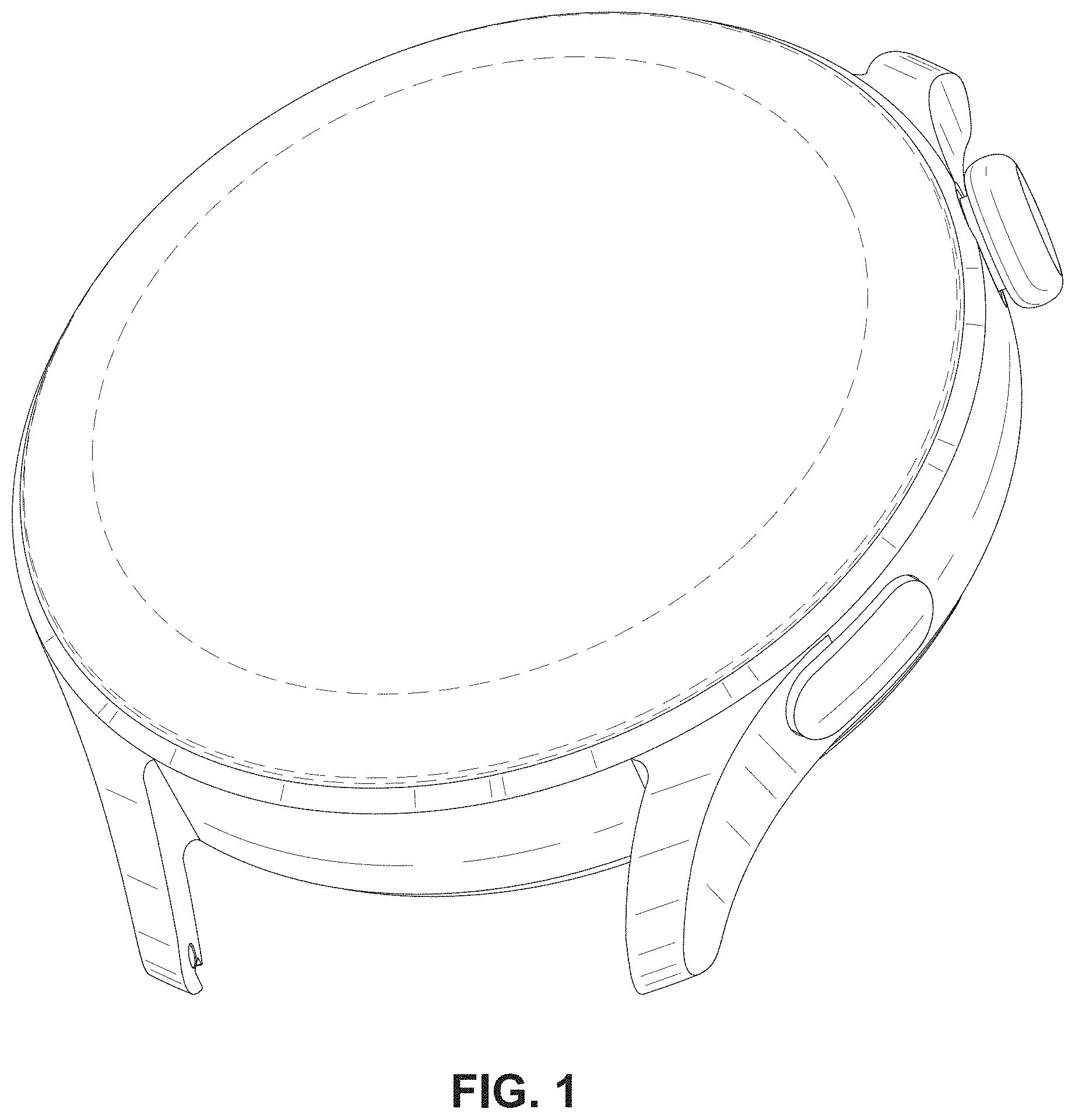 Patent USD1001651 Figure 1 – Watch