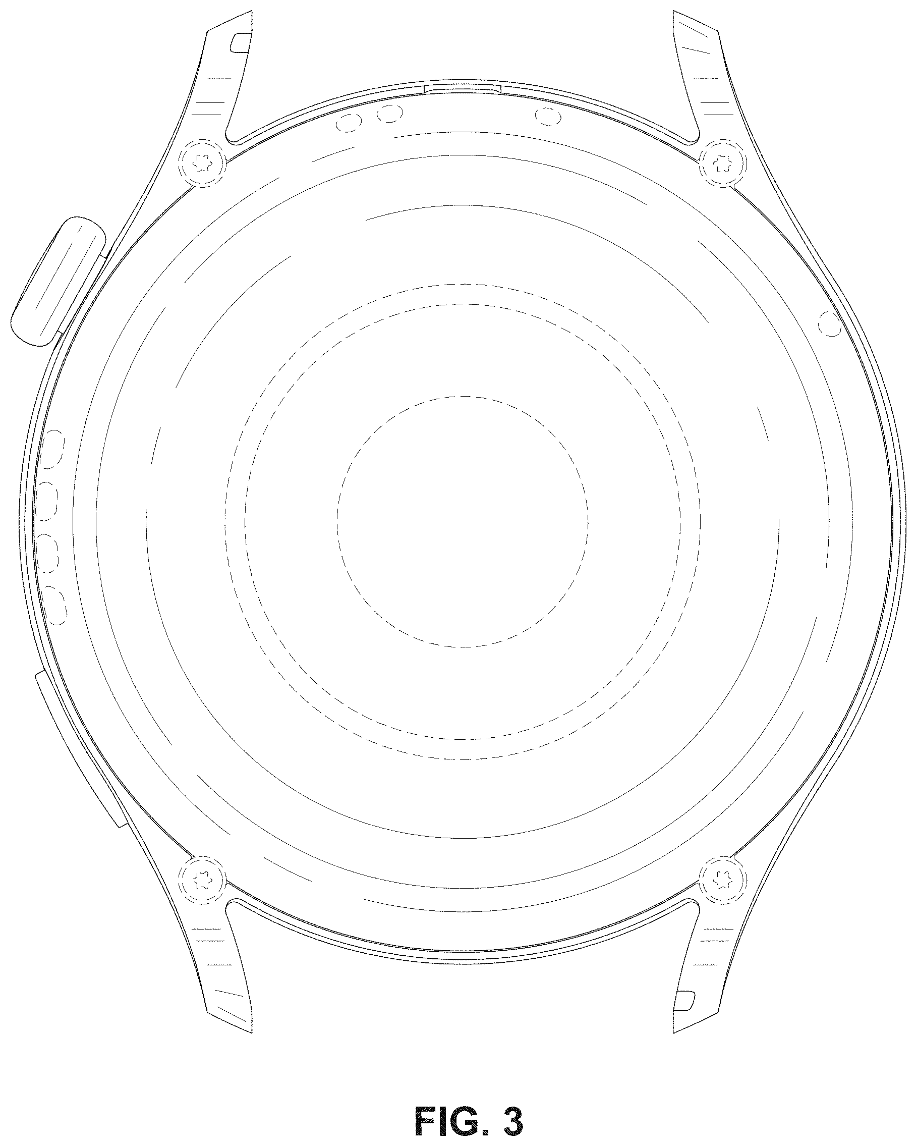 Patent USD1001651 Figure 3 – Watch