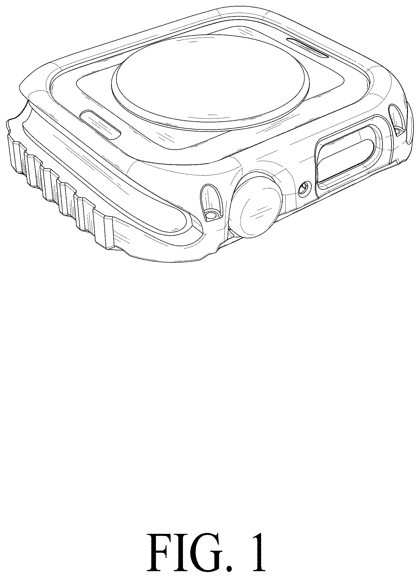 Patent USD1001652 Figure 1 – Watch frame