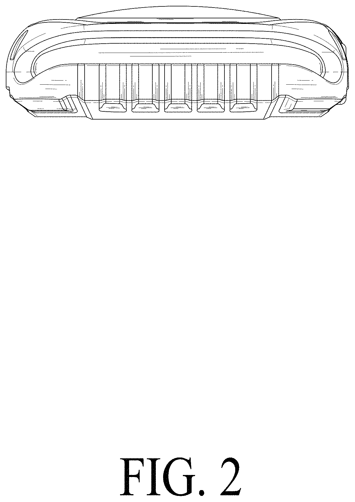 Patent USD1001652 Figure 2 – Watch frame