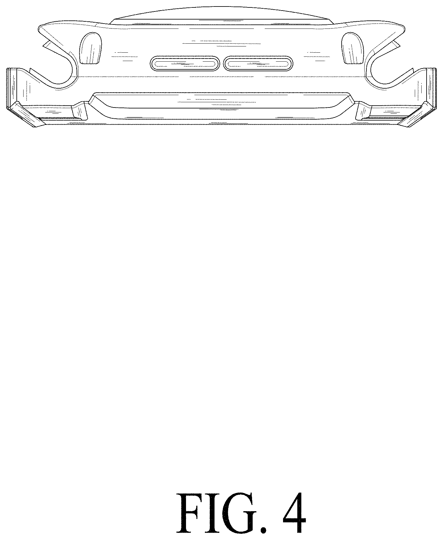 Patent USD1001652 Figure 4 – Watch frame